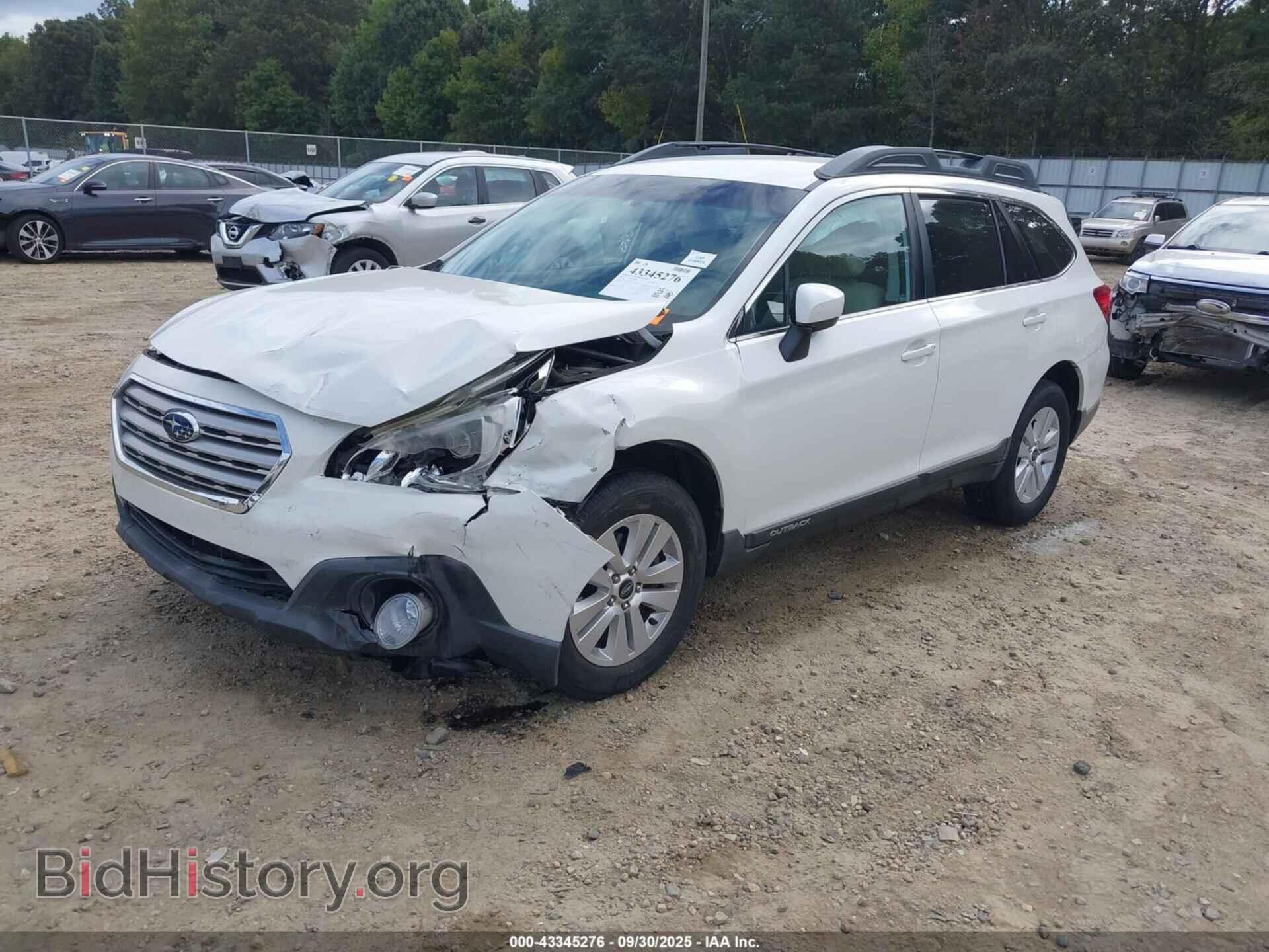 2016 SUBARU OUTBACK - VIN: 4S4BSBCC8G3201623 - Фото 2