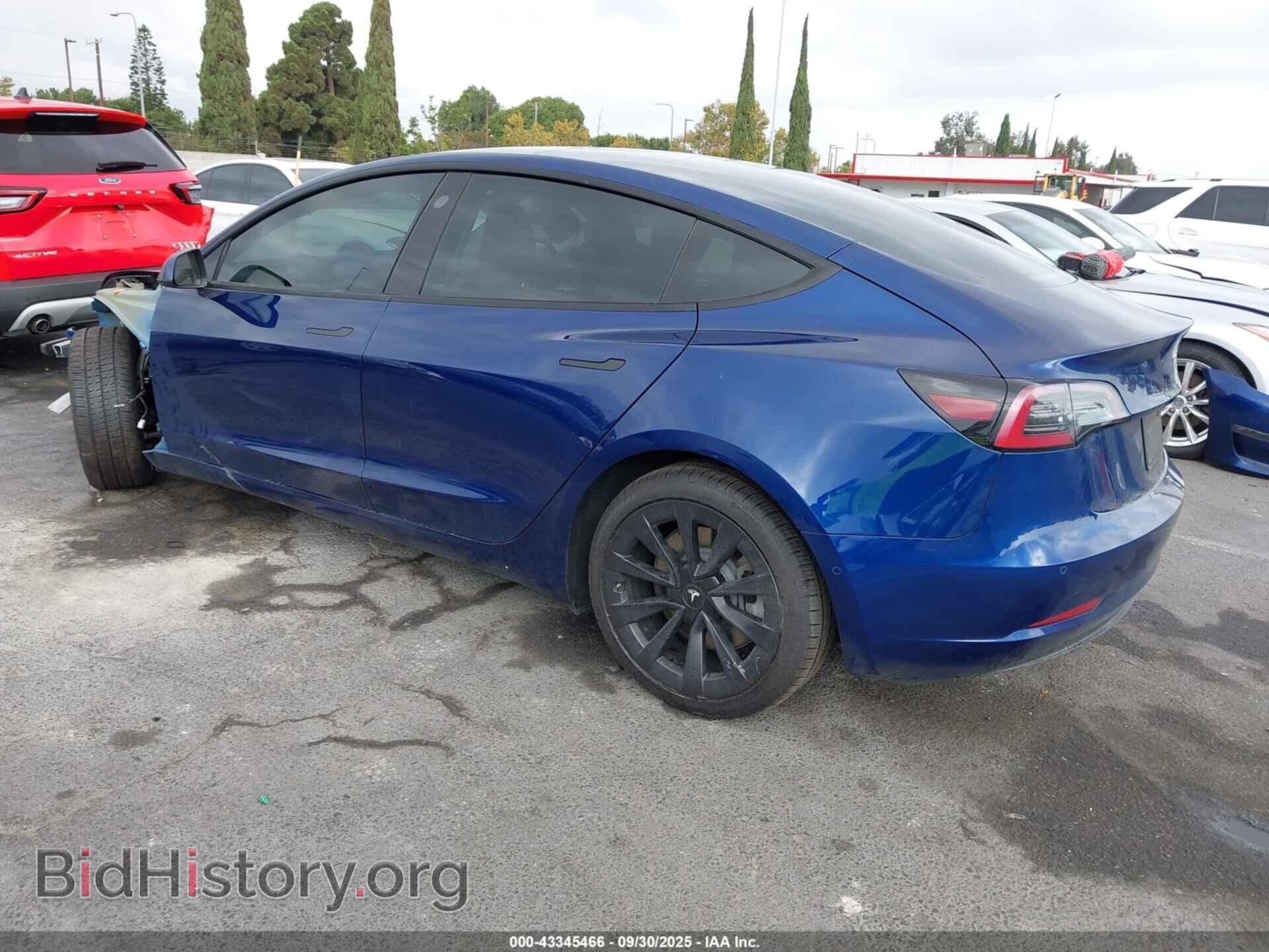 2022 TESLA MODEL 3 - VIN: 5YJ3E1EB0NF253486 - Фото 3