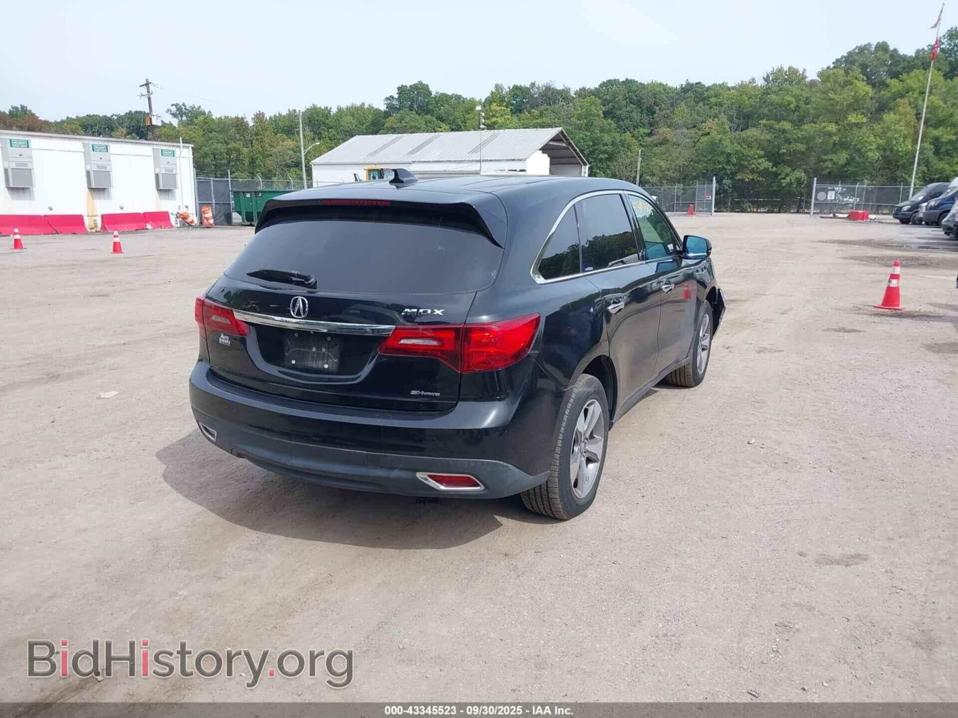2014 ACURA MDX - VIN: 5FRYD4H25EB031997 - Фото 4