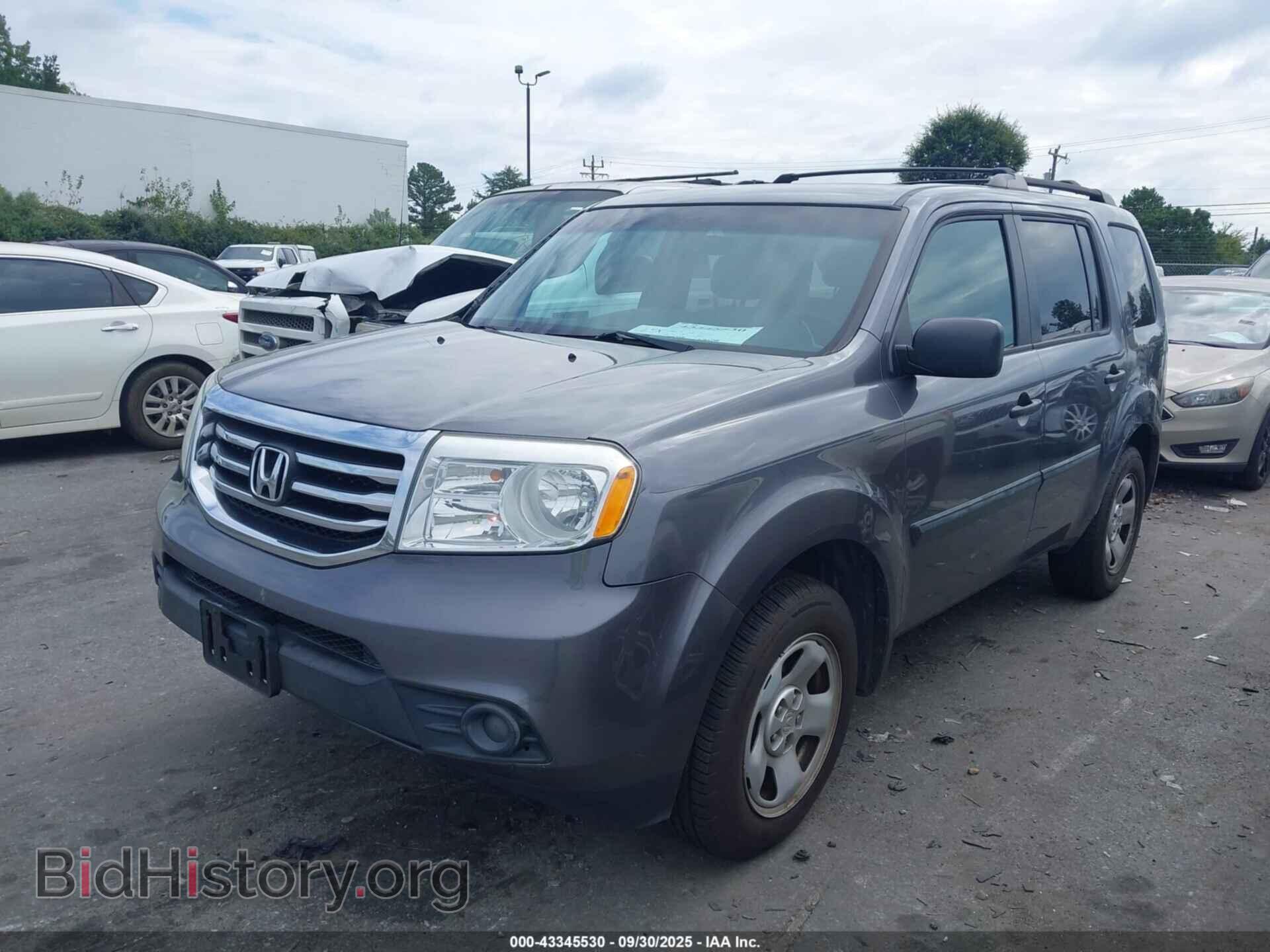 2014 HONDA PILOT - VIN: 5FNYF3H23EB019059 - Фото 2