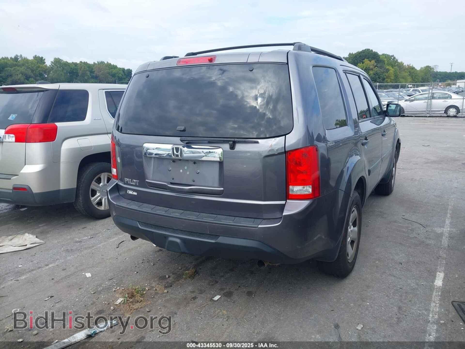 2014 HONDA PILOT - VIN: 5FNYF3H23EB019059 - Фото 4