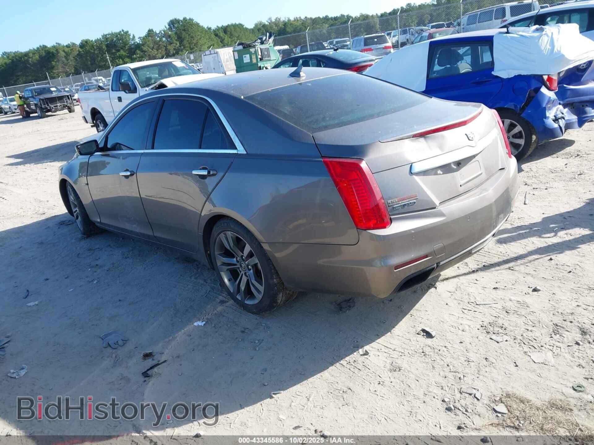 2014 CADILLAC CTS - VIN: 1G6AU5S85E0165979 - Фото 3