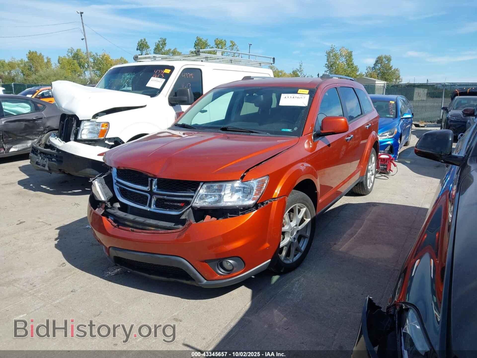 2014 DODGE JOURNEY - VIN: 3C4PDCDG6ET293618 - Фото 2