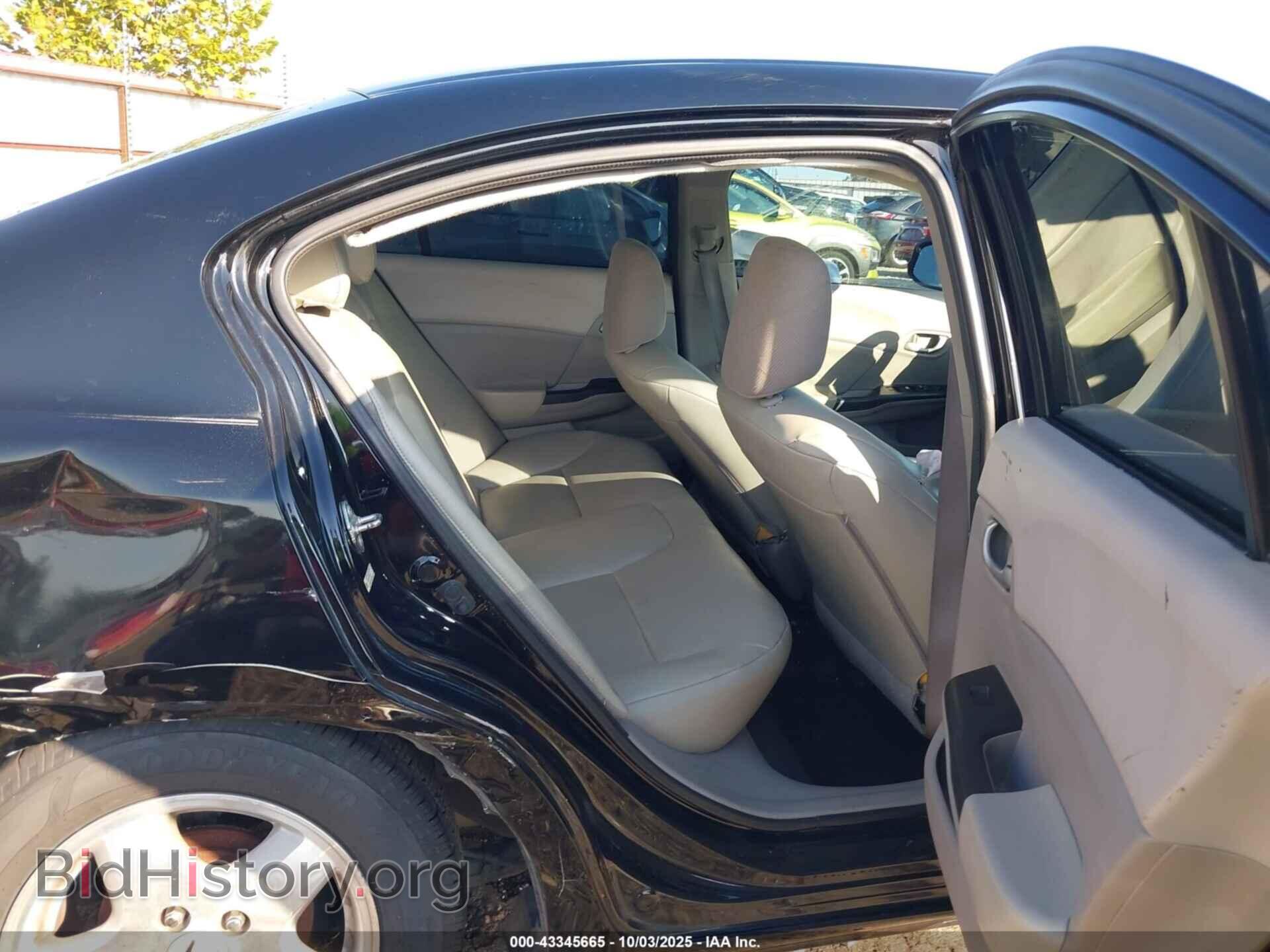 2012 HONDA CIVIC - VIN: 2HGFB2F52CH581120 - Фото 8