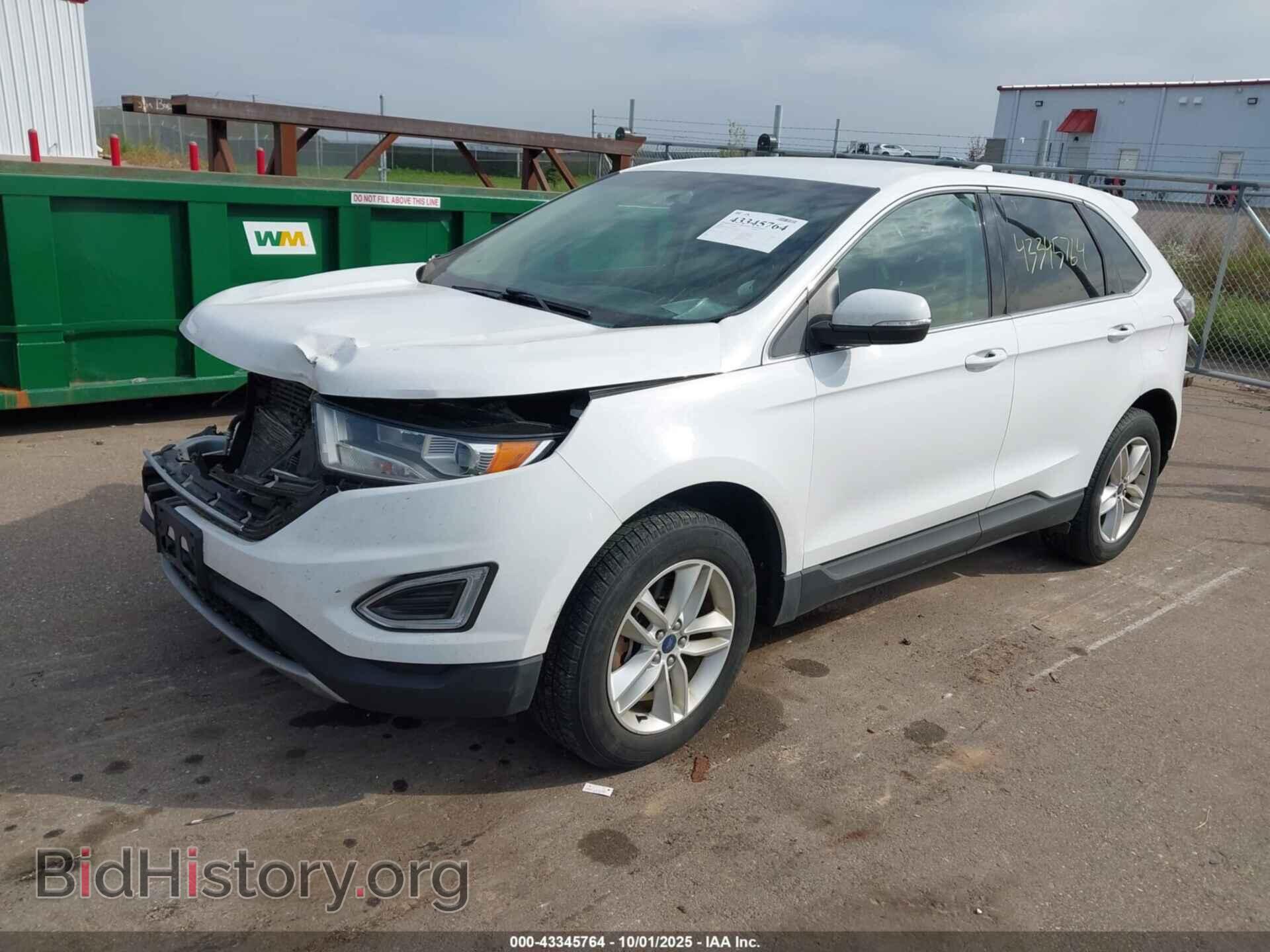 2016 FORD EDGE - VIN: 2FMPK4J8XGBC61970 - Фото 2