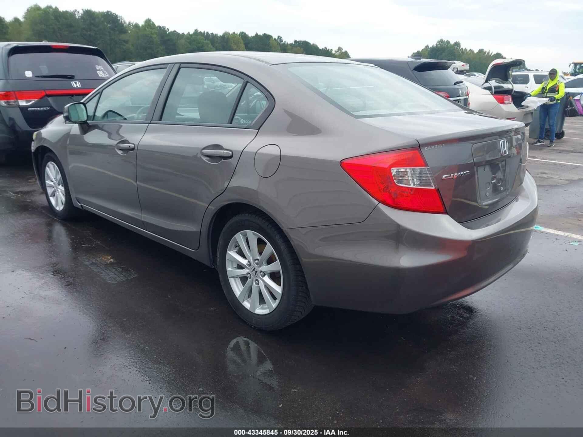2012 HONDA CIVIC - VIN: 19XFB2F88CE352171 - Фото 3