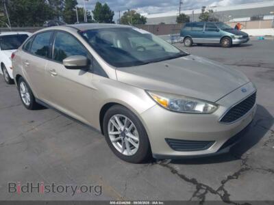2017 Ford FOCUS SE, gold — VIN 1FADP3F25HL333706, IAAI