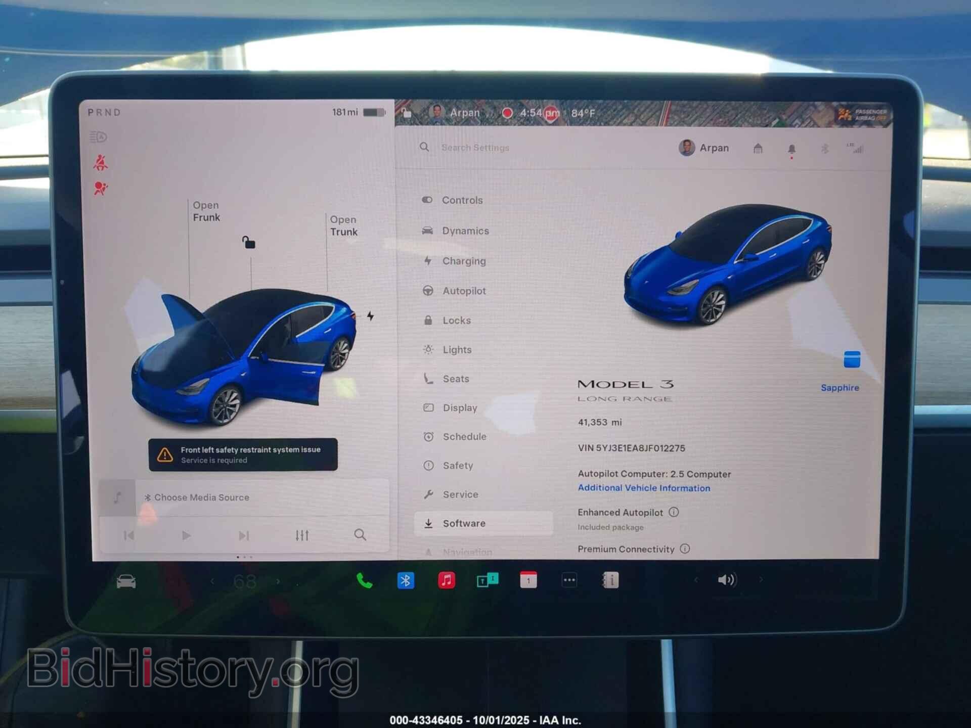 2018 TESLA MODEL 3 - VIN: 5YJ3E1EA8JF012275 - Фото 18