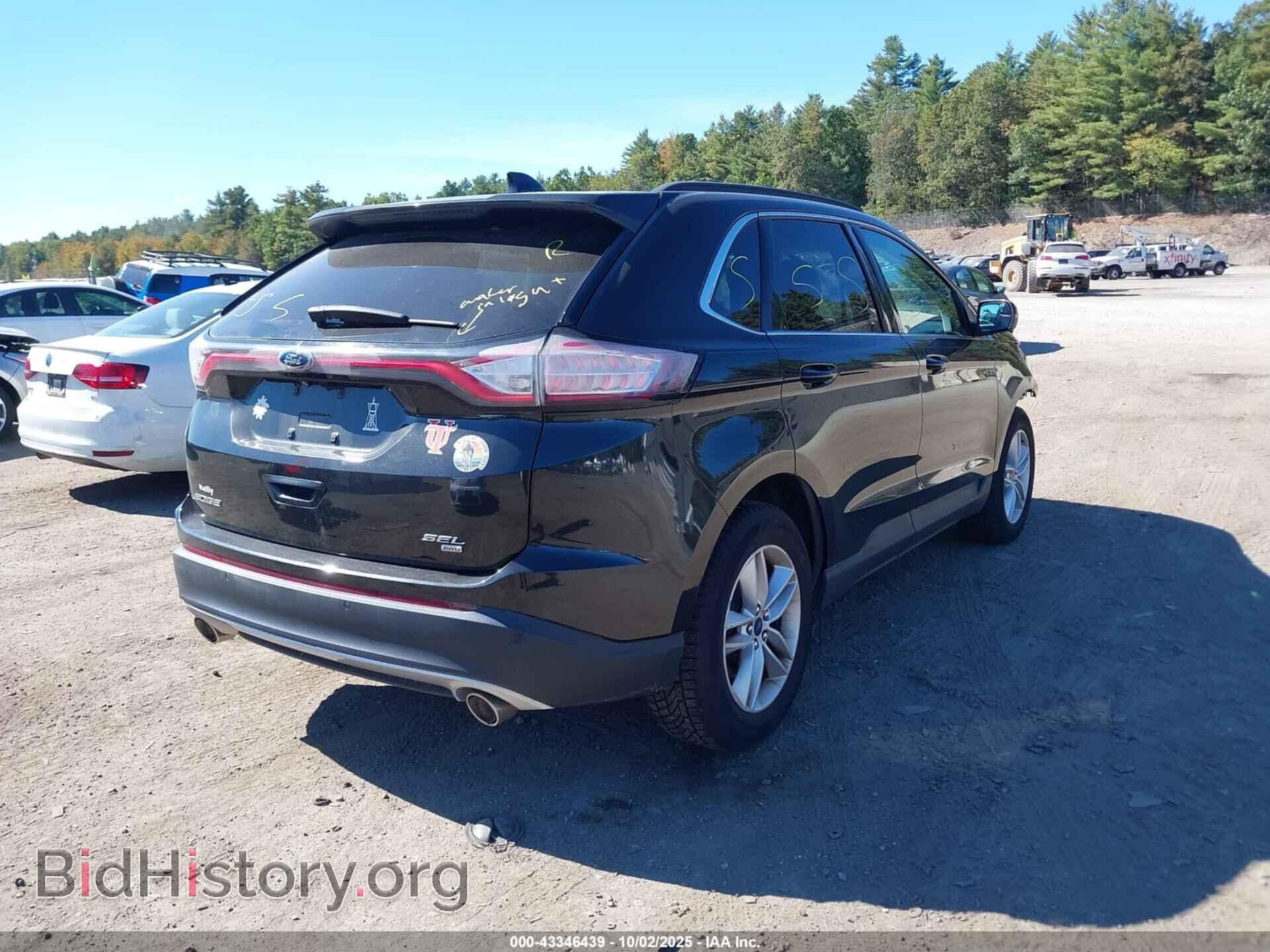 2015 FORD EDGE - VIN: 2FMTK4J85FBB24304 - Фото 4