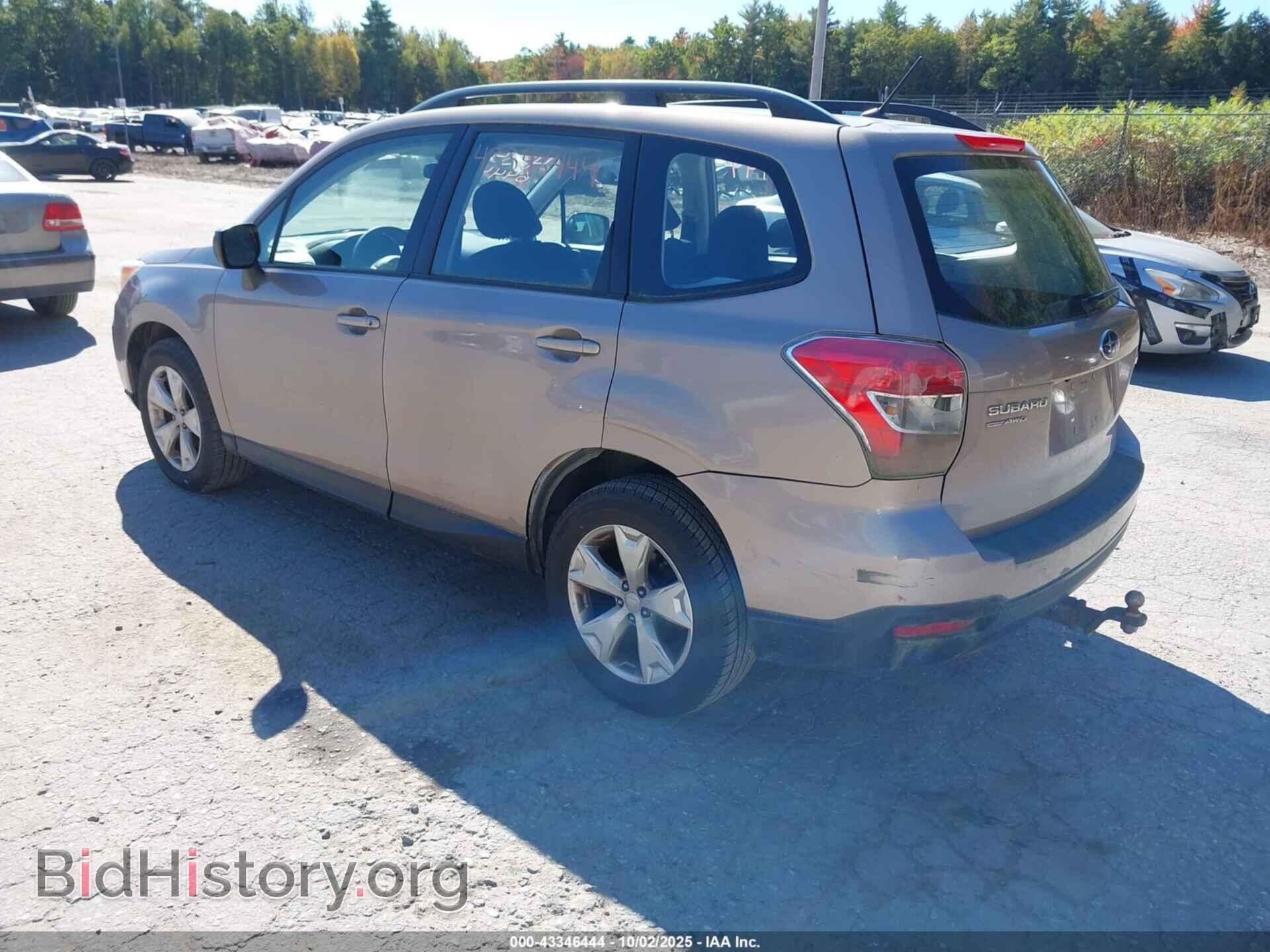 2015 SUBARU FORESTER - VIN: JF2SJABC1FH830436 - Фото 3