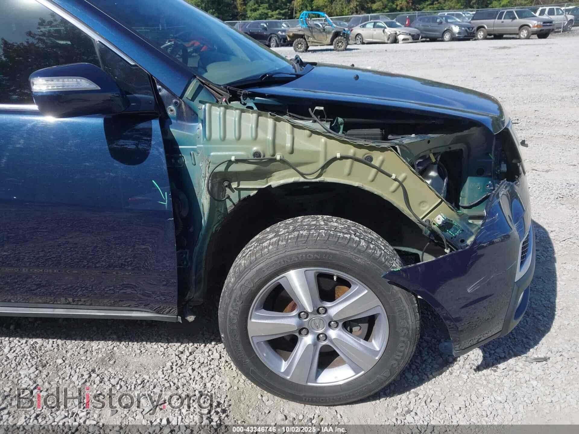 2012 ACURA MDX - VIN: 2HNYD2H21CH528312 - Фото 6