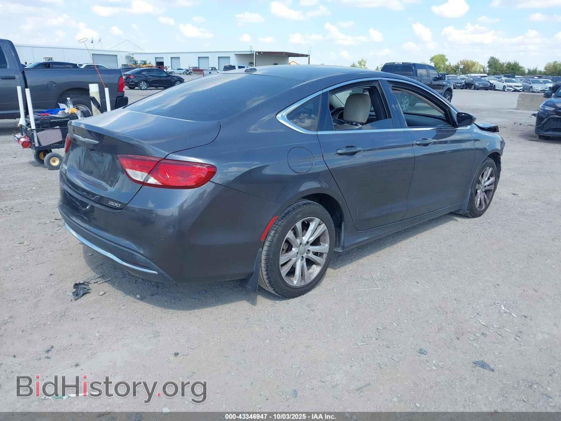 2016 CHRYSLER 200 - VIN: 1C3CCCABXGN137910 - Фото 4