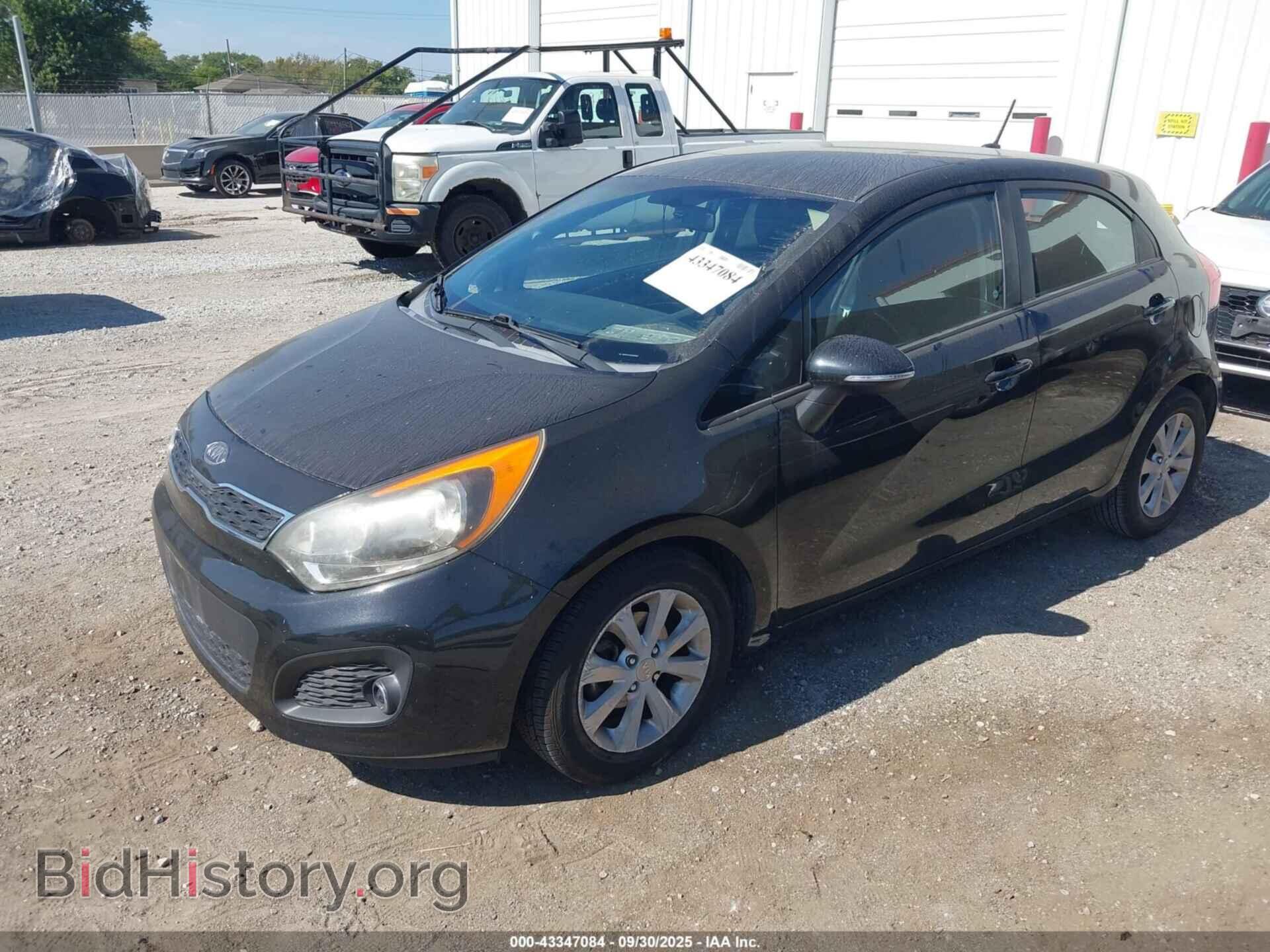 2013 KIA RIO - VIN: KNADN5A36D6106865 - Фото 2