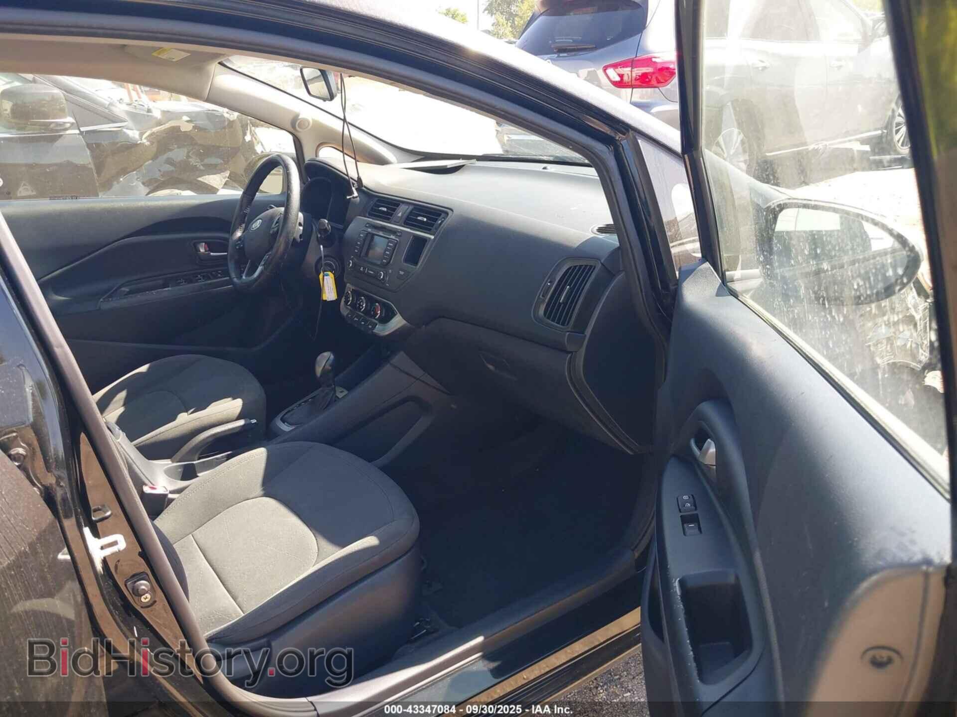 2013 KIA RIO - VIN: KNADN5A36D6106865 - Фото 5