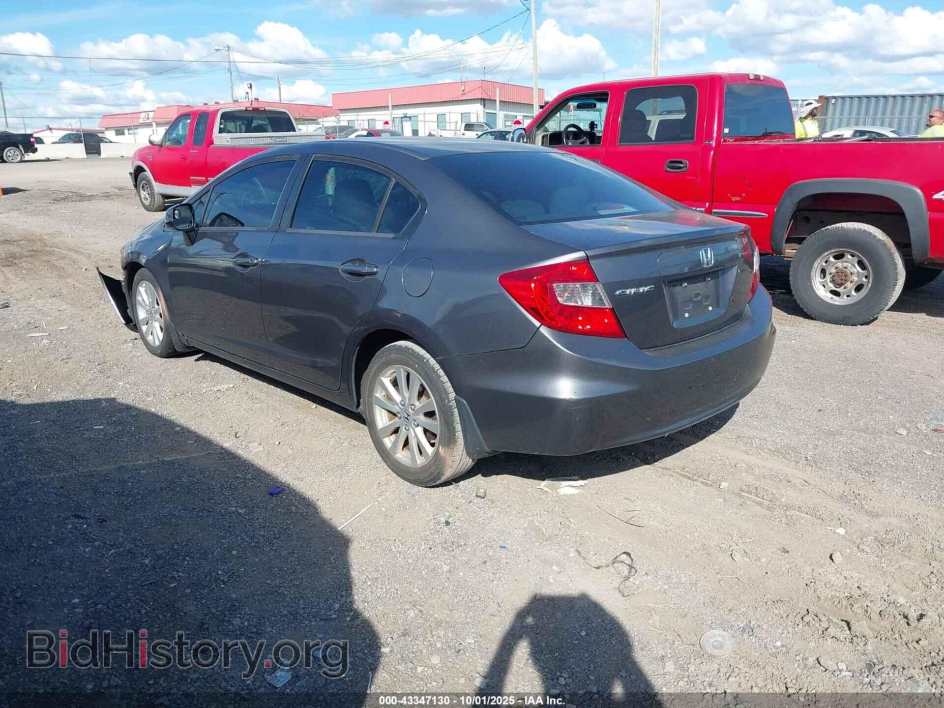 2012 HONDA CIVIC - VIN: 19XFB2F90CE317407 - Фото 3