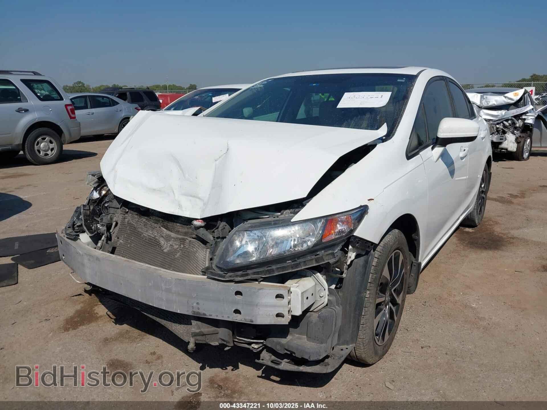2015 HONDA CIVIC - VIN: 19XFB2F81FE045168 - Фото 2