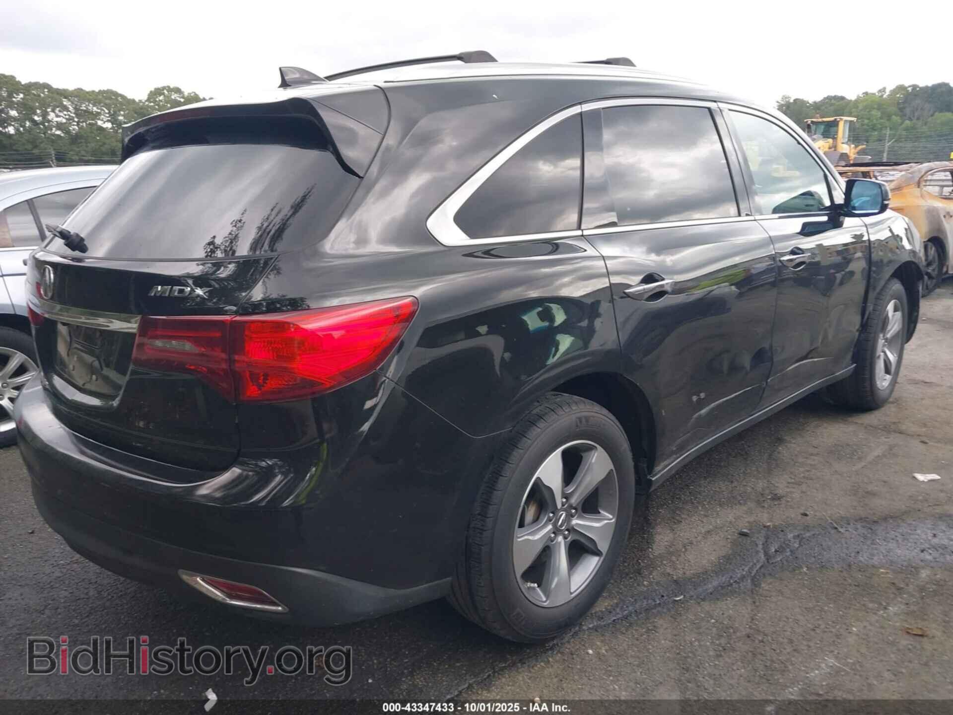 2015 ACURA MDX - VIN: 5FRYD3H27FB010712 - Фото 4