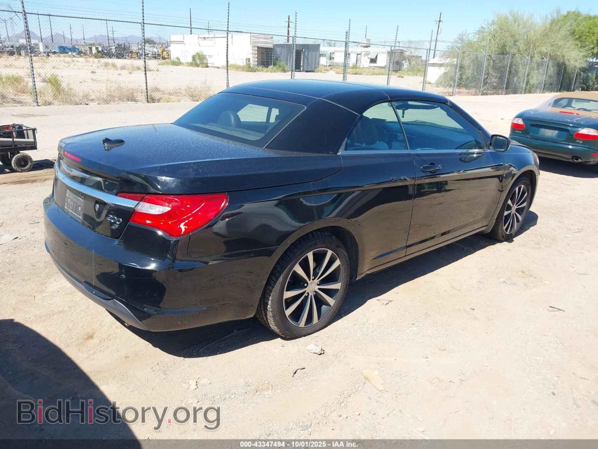 2013 CHRYSLER 200 - VIN: 1C3BCBGG3DN650047 - Фото 4