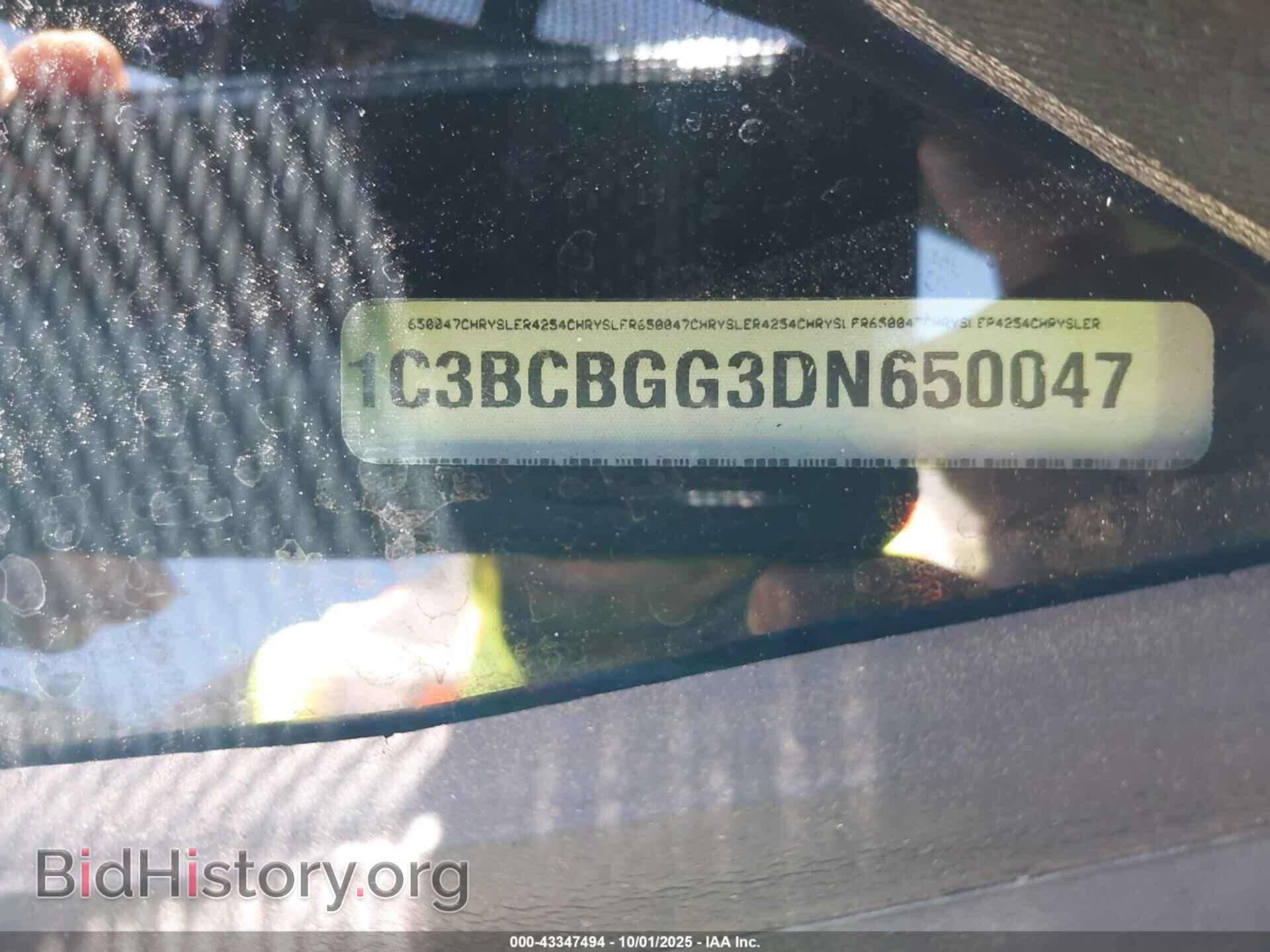 2013 CHRYSLER 200 - VIN: 1C3BCBGG3DN650047 - Фото 9