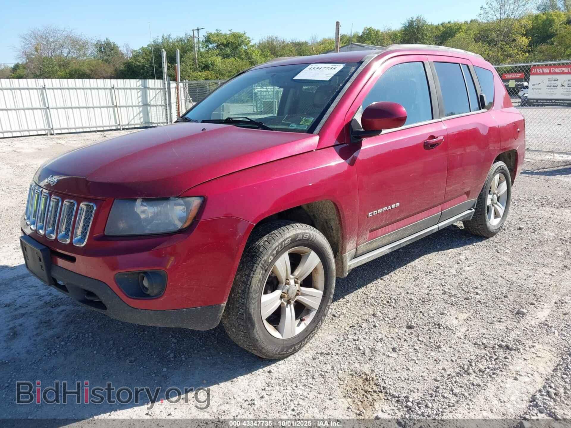 2016 JEEP COMPASS - VIN: 1C4NJDEB2GD558536 - Фото 2