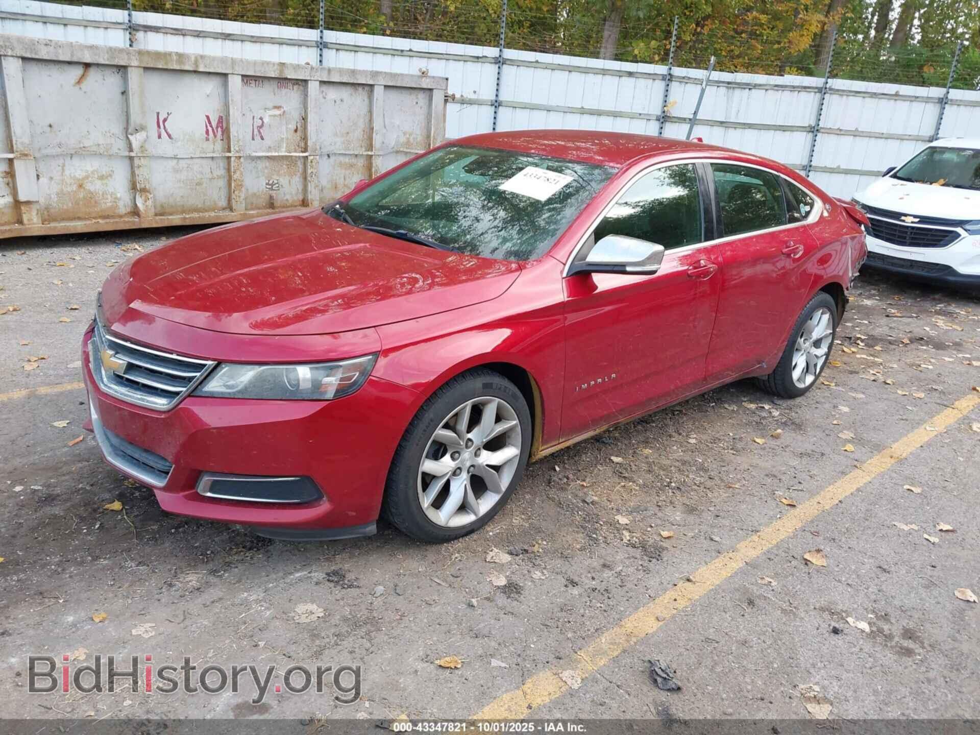 2014 CHEVROLET IMPALA - VIN: 2G1125S30E9107297 - Фото 2