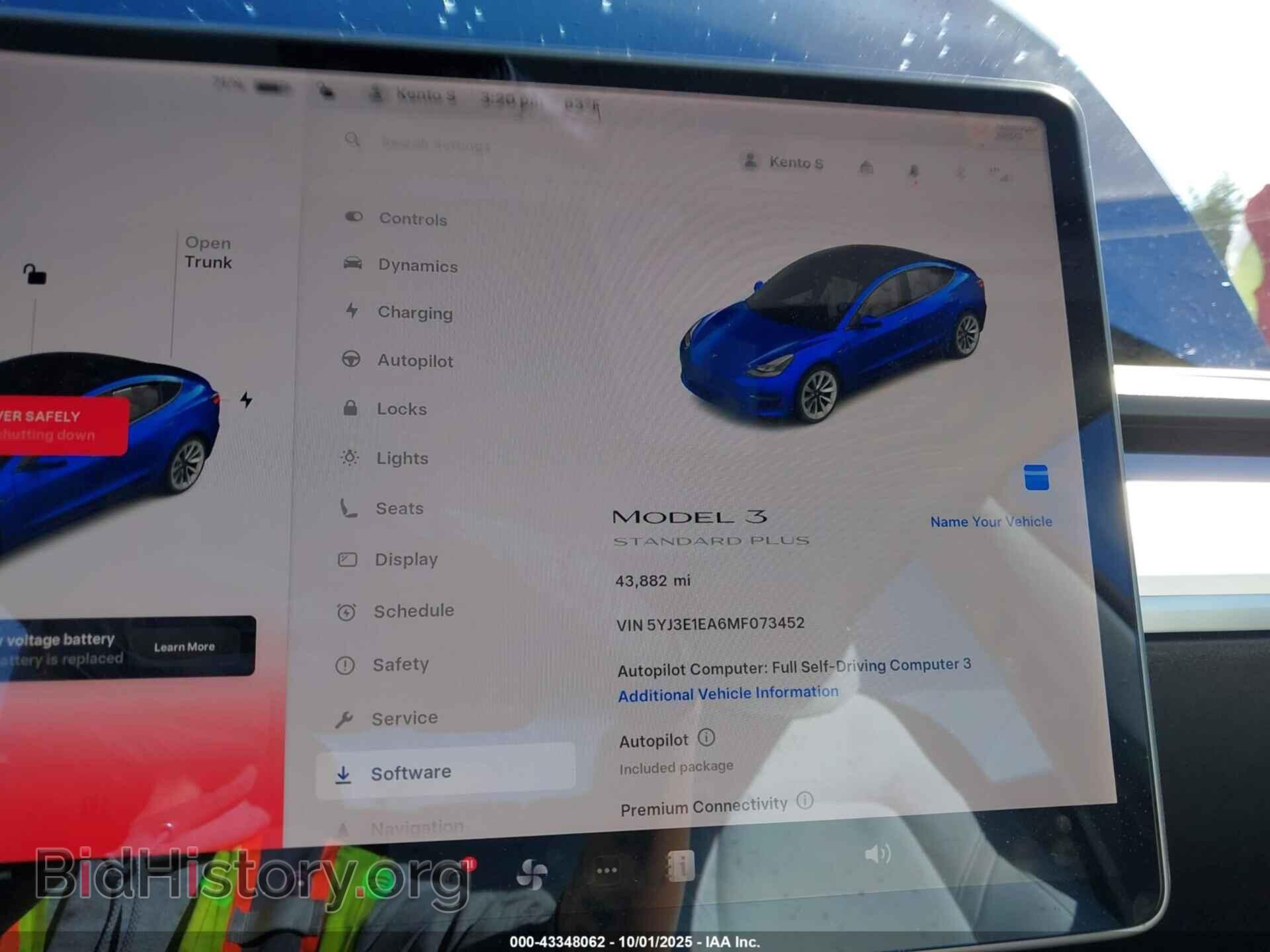 2021 TESLA MODEL 3 - VIN: 5YJ3E1EA6MF073452 - Photo 7