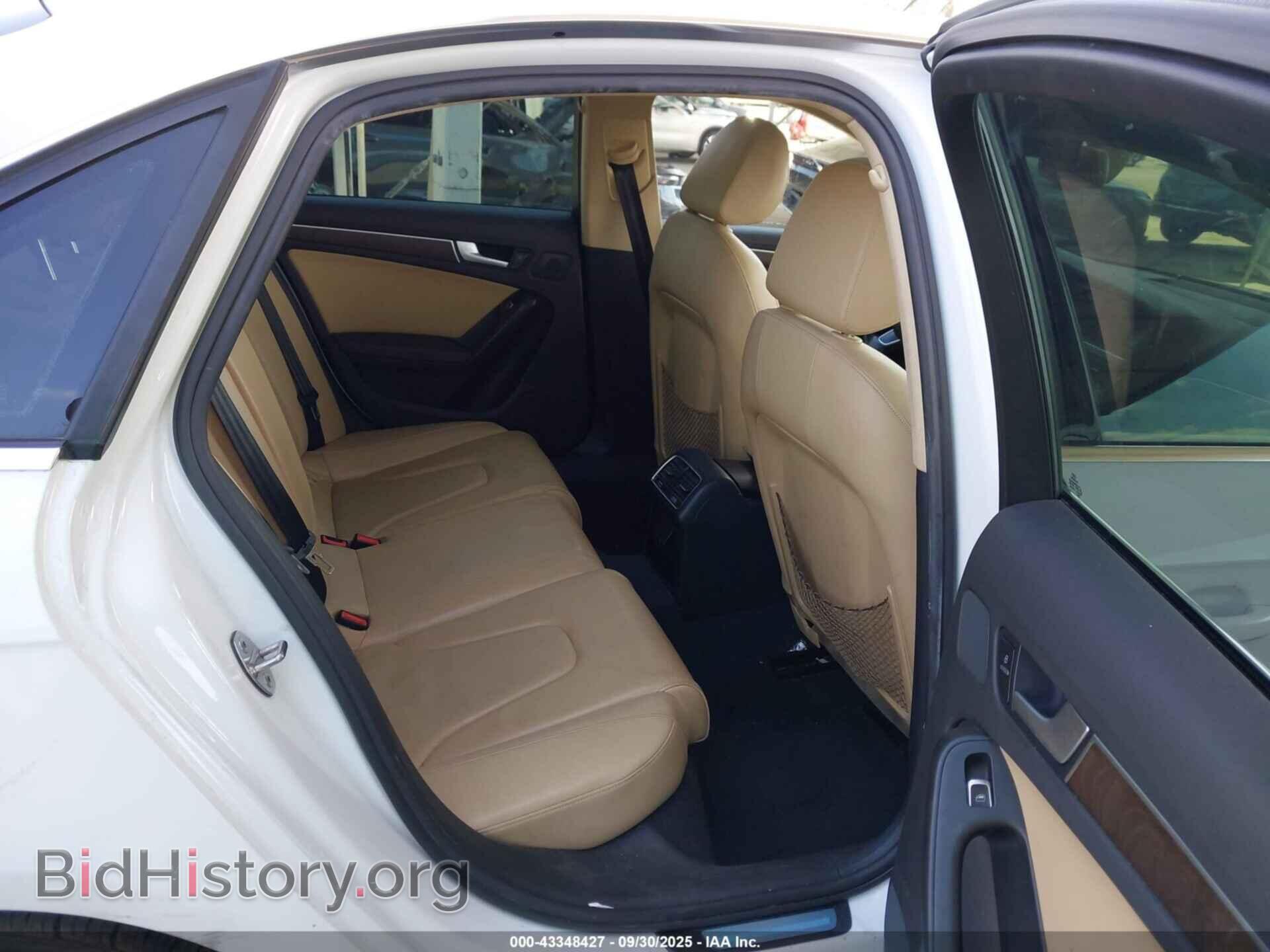 2013 AUDI A4 - VIN: WAUFFAFL9DN043645 - Фото 8