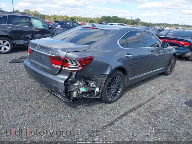 2013 Lexus LS 460 (VIN JTHCL5EFXD5018818) — фото 4 из 16