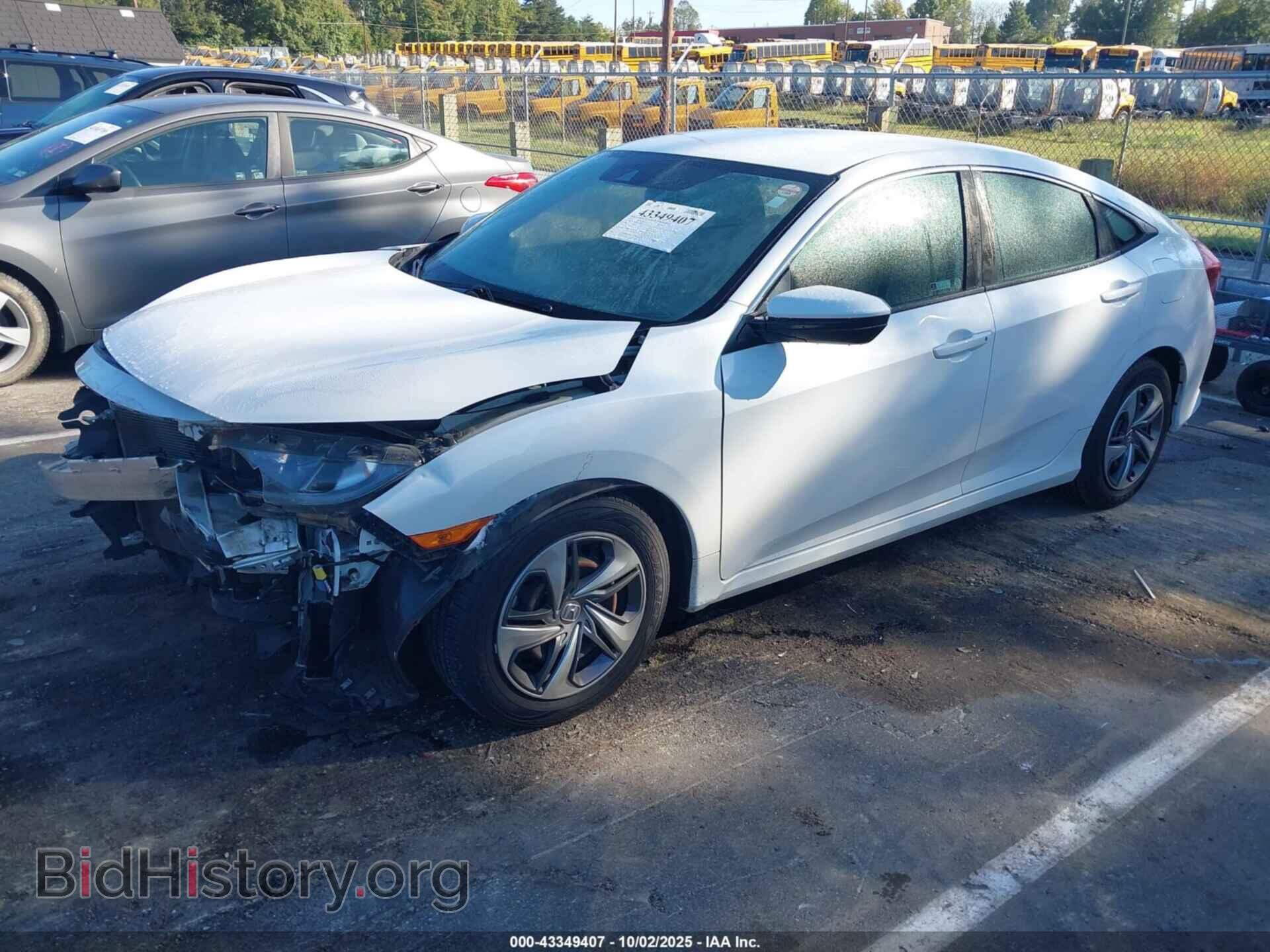 2019 HONDA CIVIC - VIN: 2HGFC2F68KH552743 - Фото 2