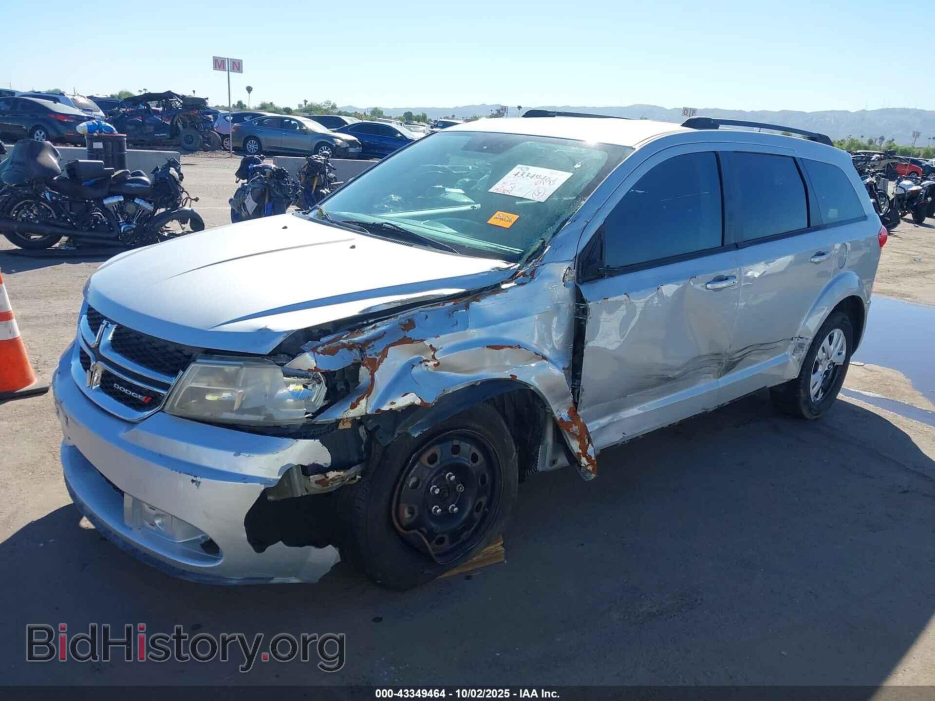 2014 DODGE JOURNEY - VIN: 3C4PDCAB6ET238532 - Photo 2