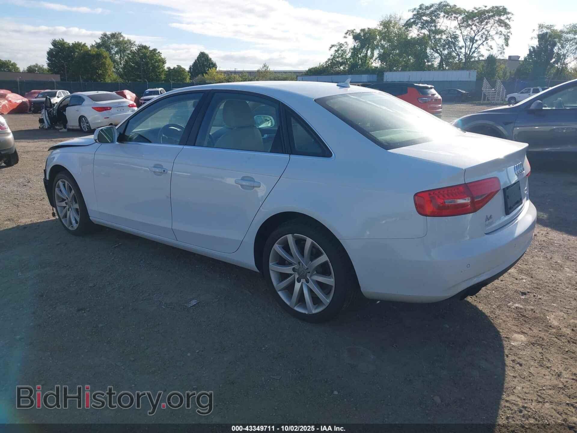 2013 AUDI A4 - VIN: WAUFFAFL2DN030669 - Фото 3