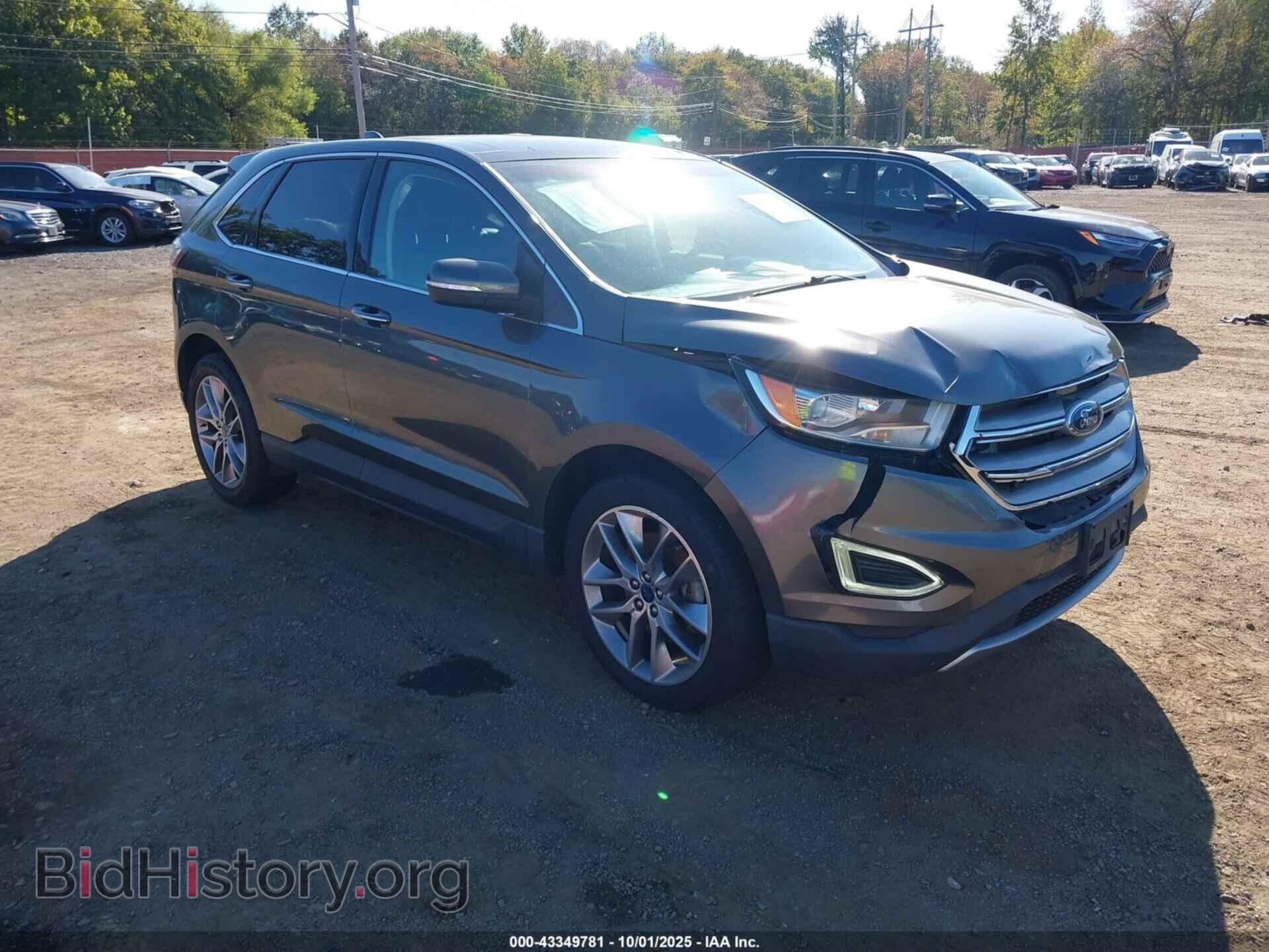 Photo 2FMTK4K98FBC01352 - FORD EDGE 2015