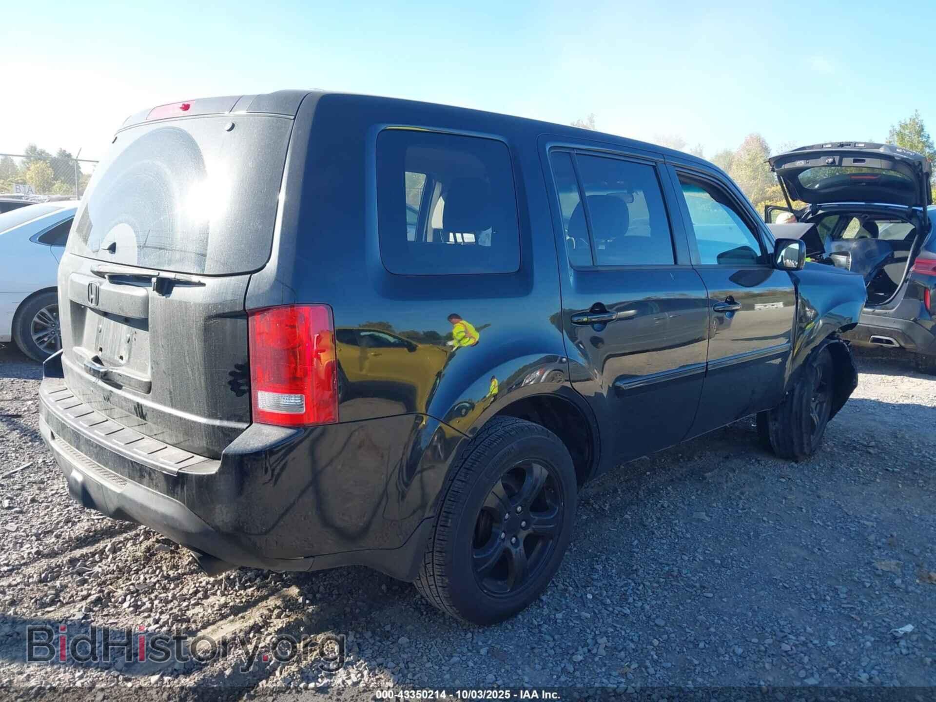 2013 HONDA PILOT - VIN: 5FNYF4H42DB043939 - Фото 4
