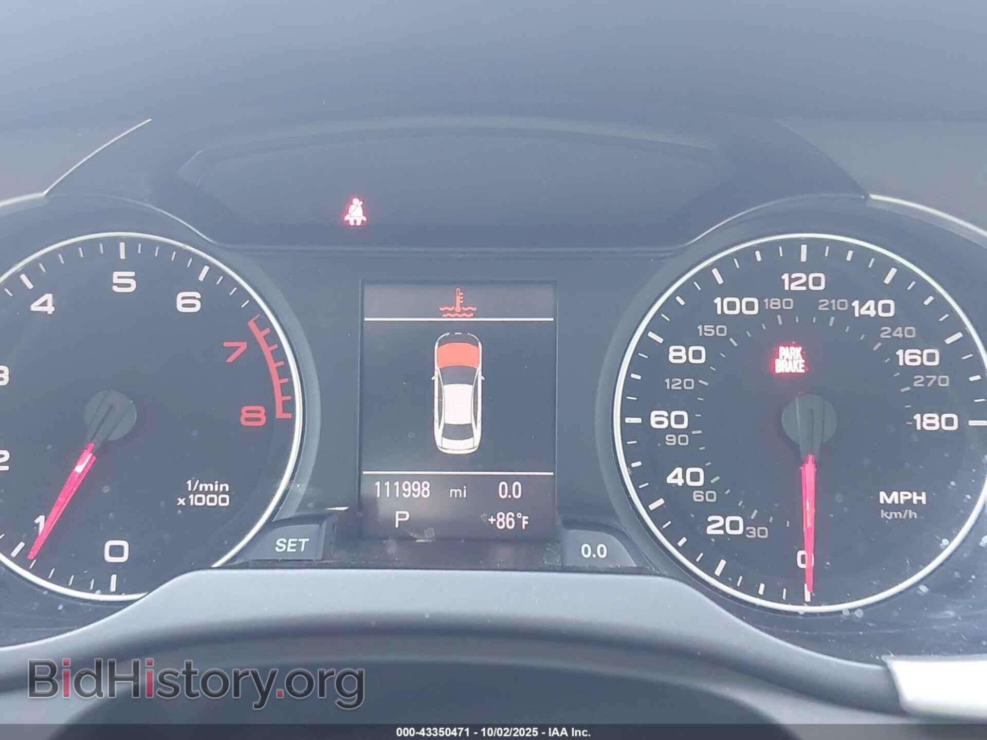 2012 AUDI A4 - VIN: WAUFFAFL3CA099294 - Photo 7