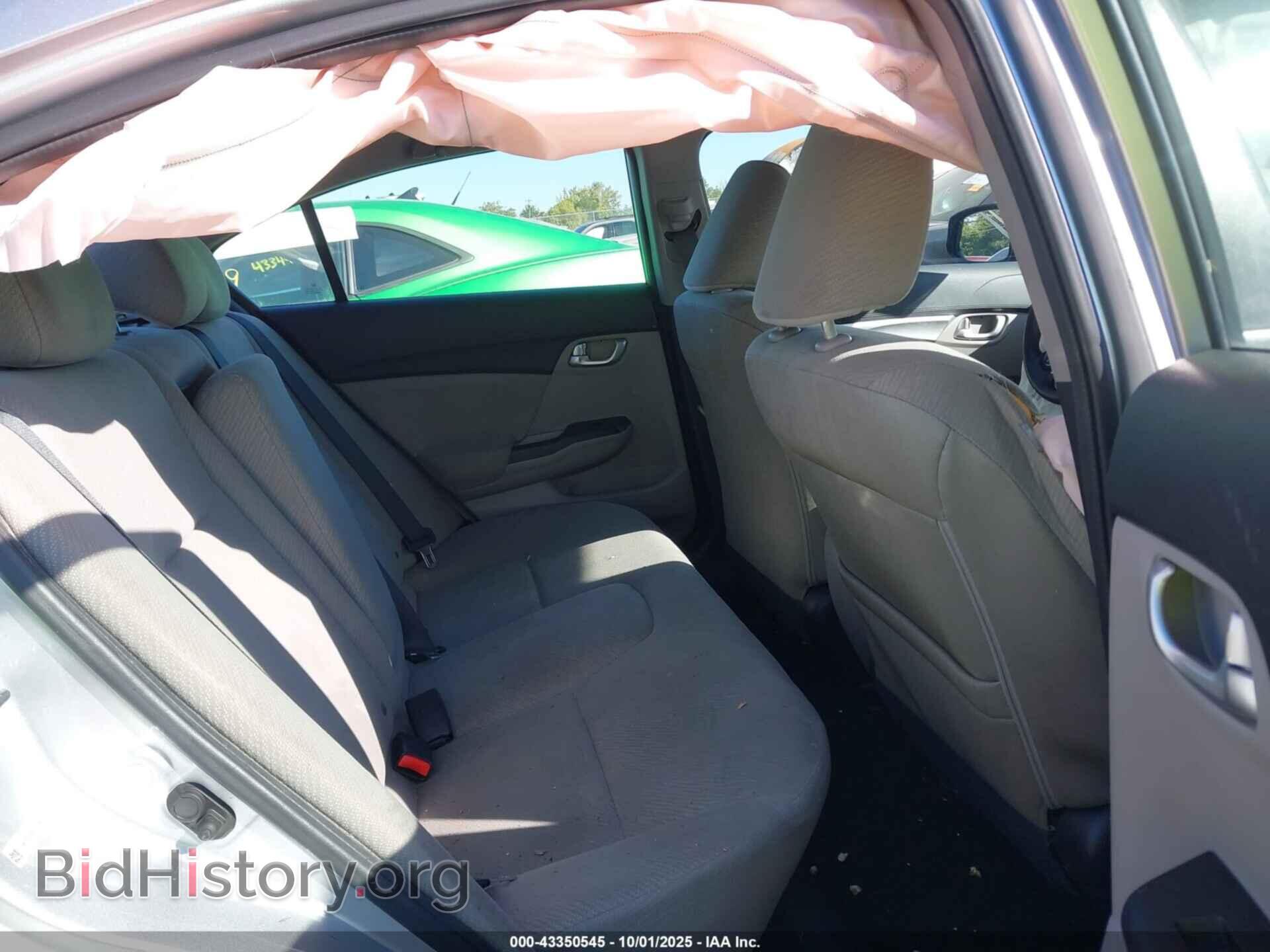2013 HONDA CIVIC - VIN: 19XFB2F82DE239429 - Фото 8