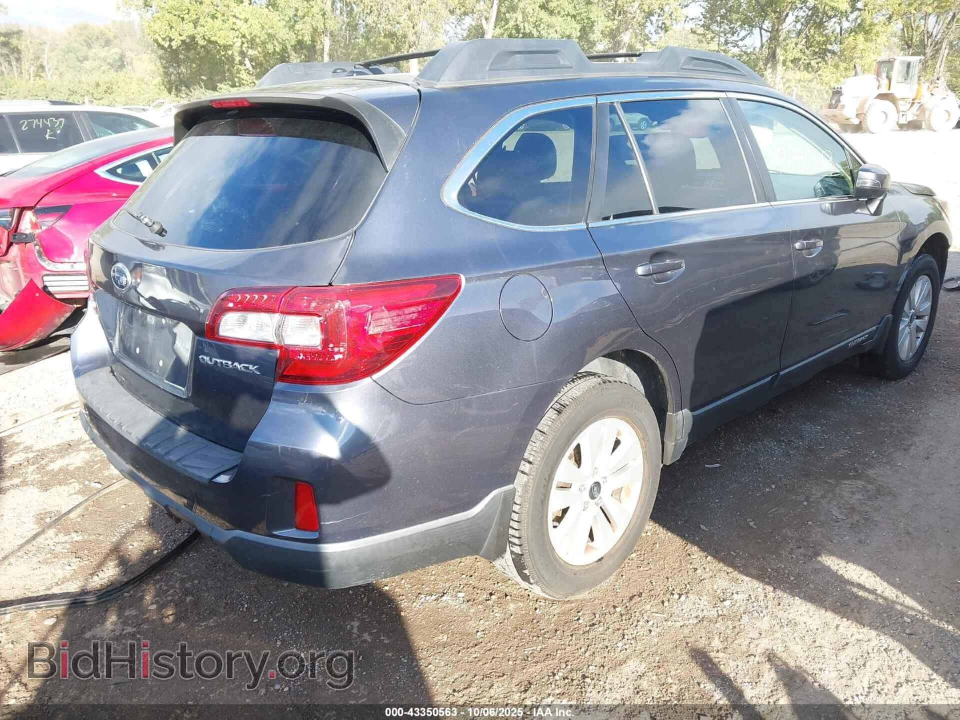 2015 SUBARU OUTBACK - VIN: 4S4BSBFCXF3358287 - Фото 4