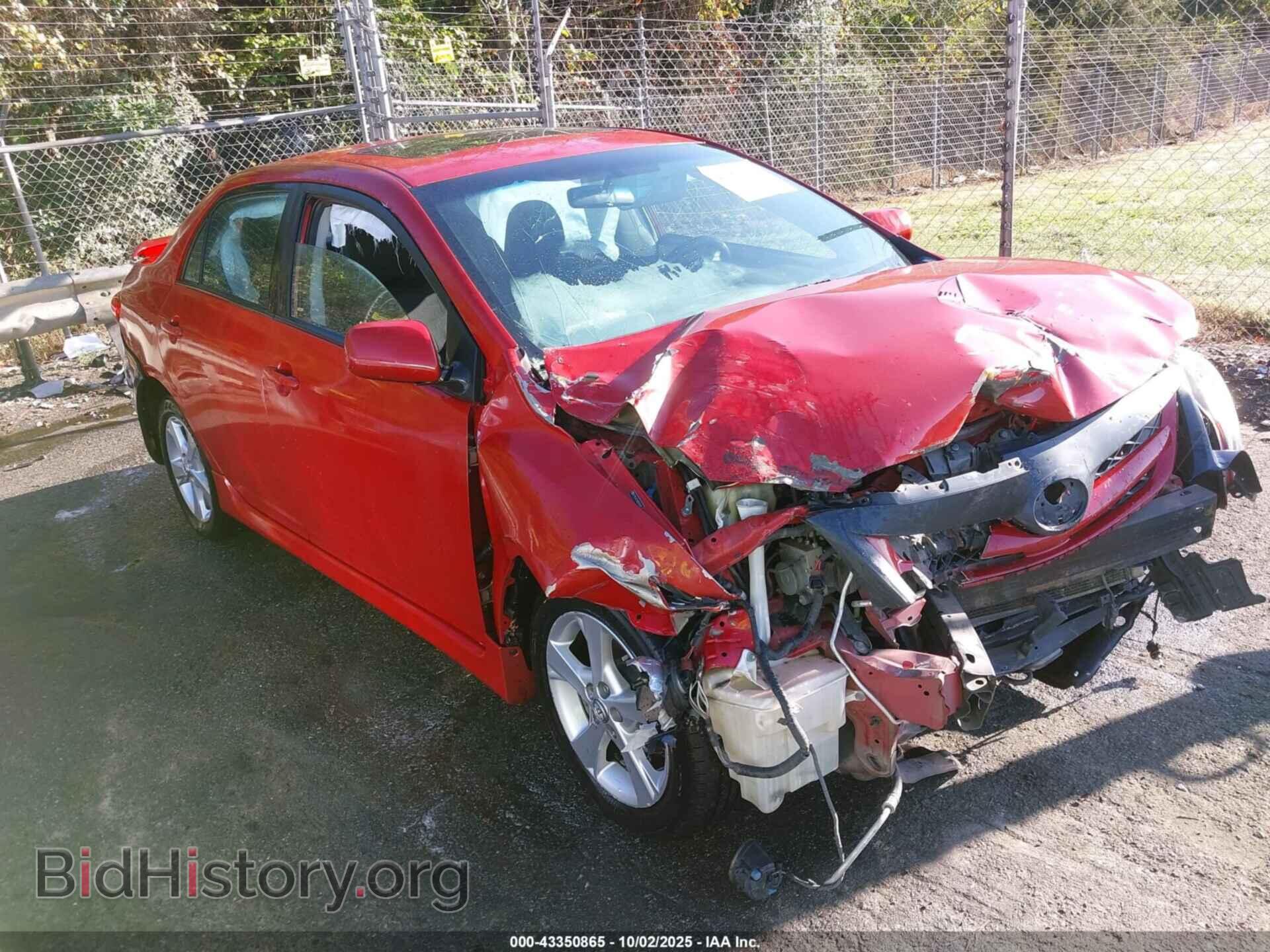 Photo 2T1BU4EEXBC694911 - TOYOTA COROLLA 2011