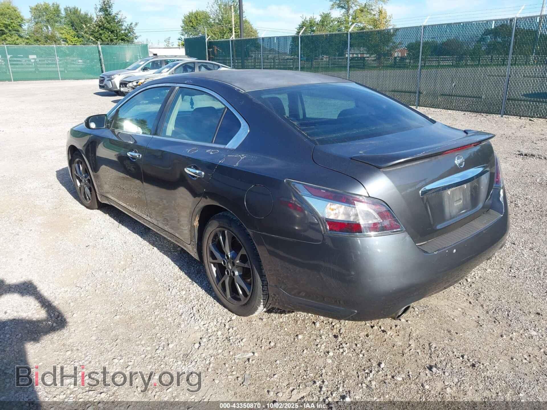2012 NISSAN MAXIMA - VIN: 1N4AA5AP9CC820029 - Фото 3