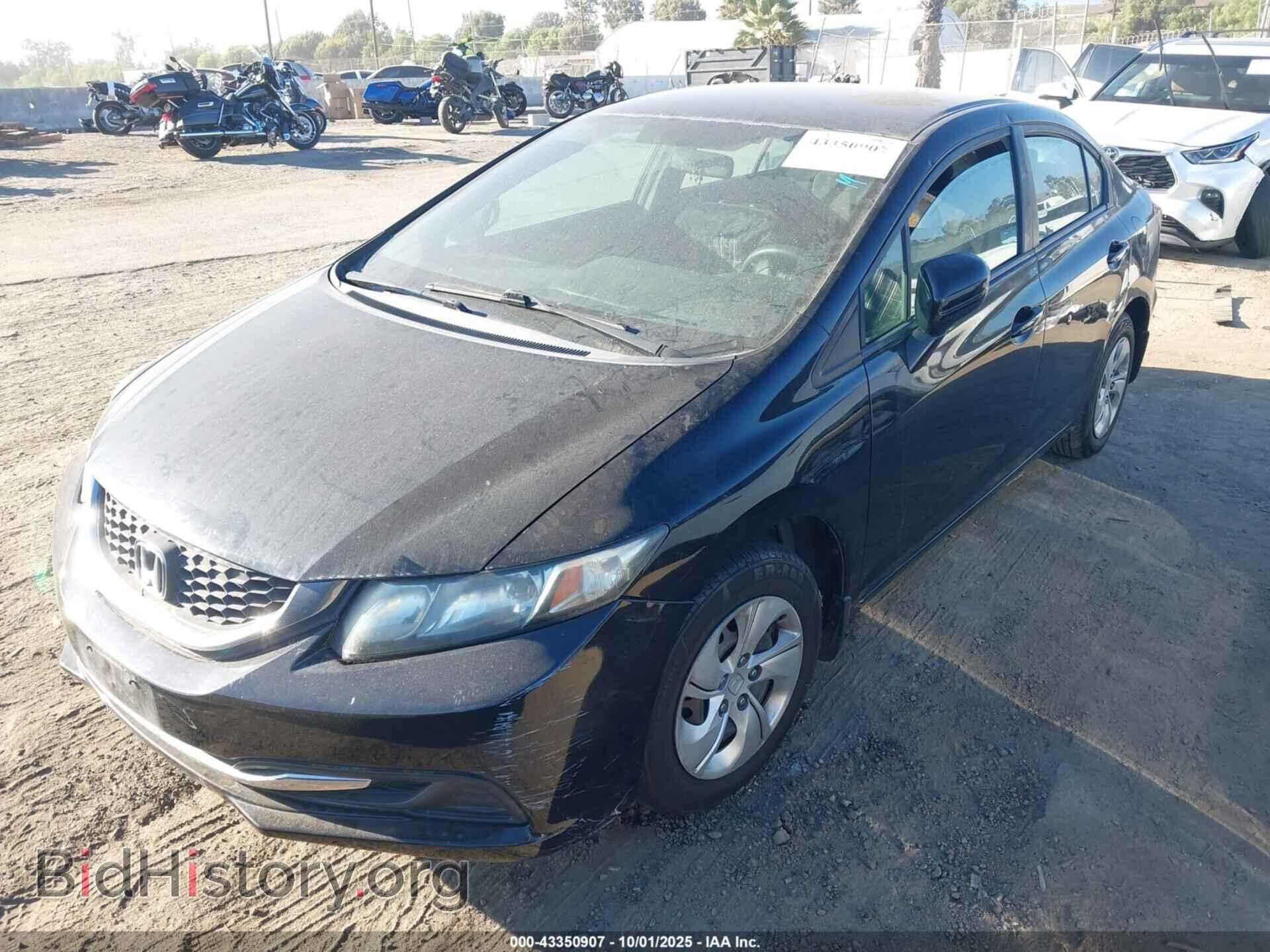 2014 HONDA CIVIC - VIN: 19XFB2F52EE264399 - Фото 2