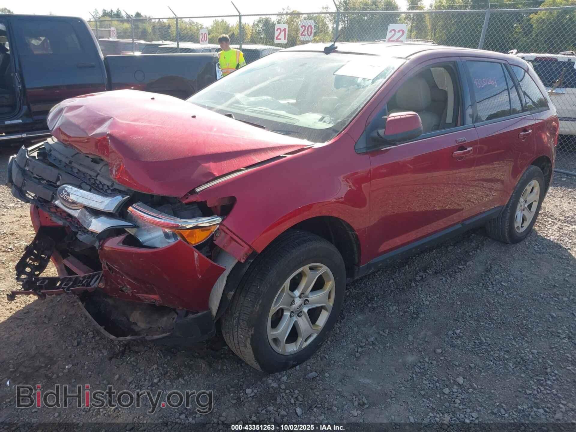 2014 FORD EDGE - VIN: 2FMDK4JC0EBB80643 - Фото 2