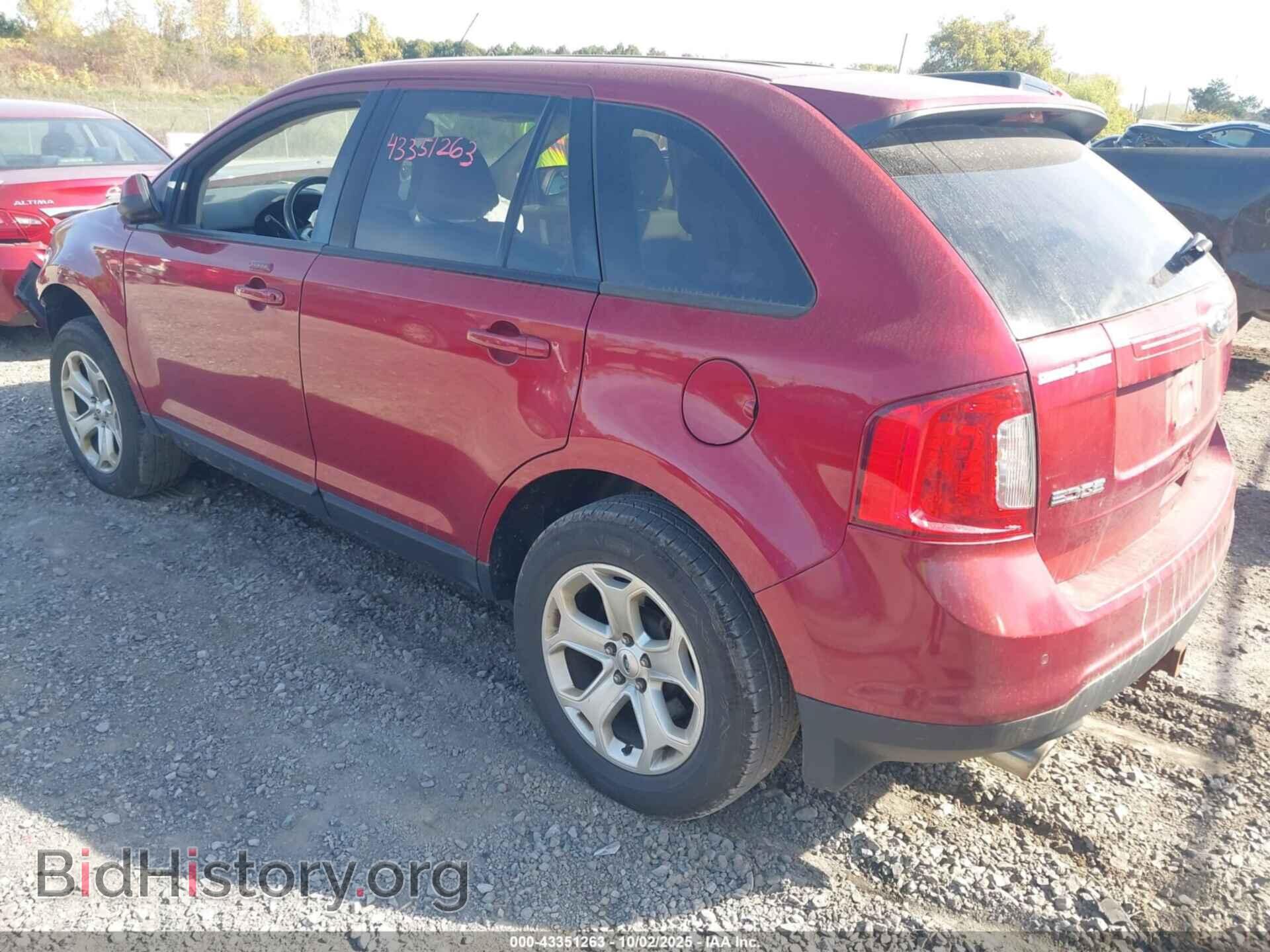 2014 FORD EDGE - VIN: 2FMDK4JC0EBB80643 - Фото 3