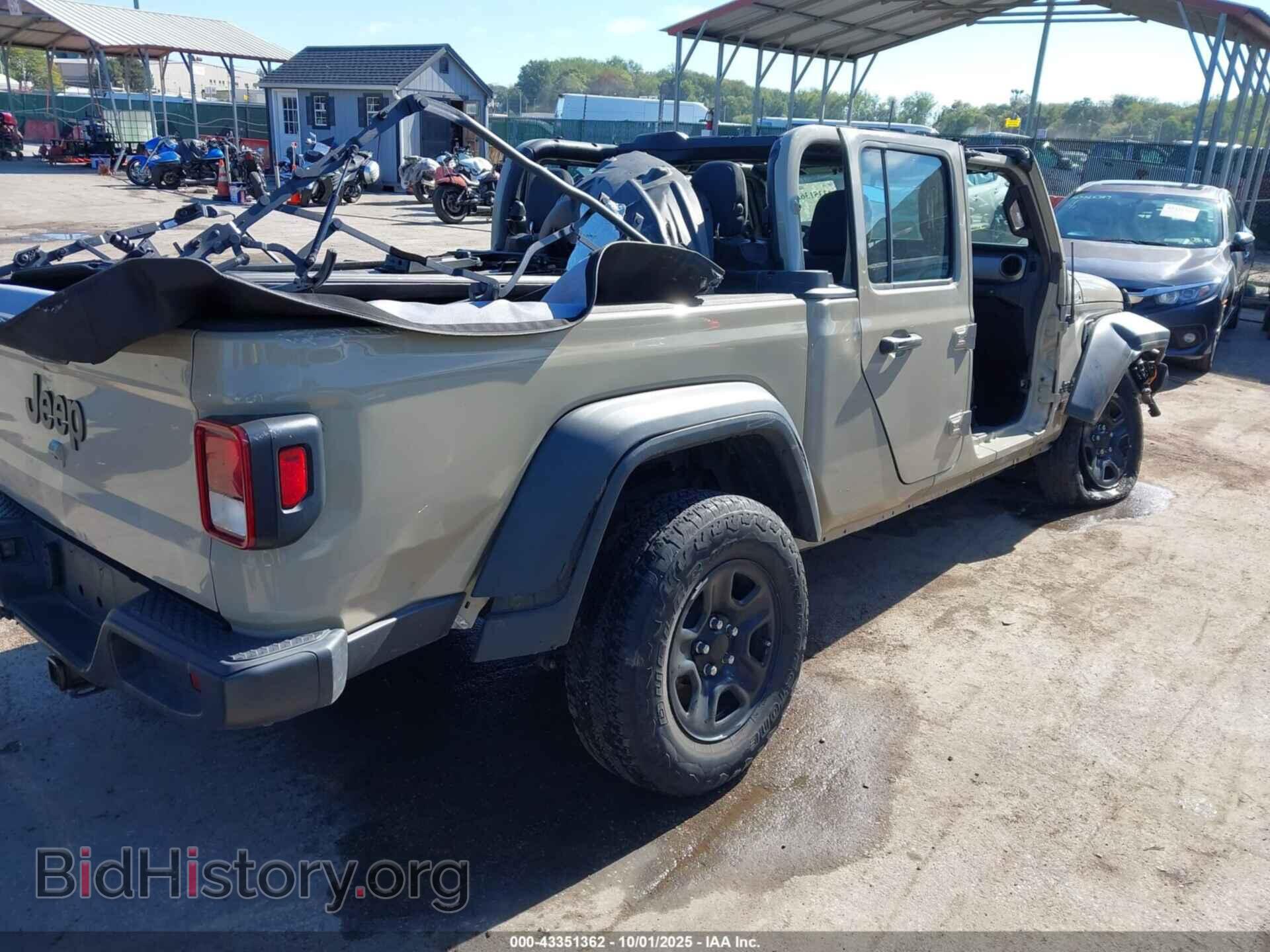 2020 JEEP GLADIATOR - VIN: 1C6HJTAG7LL202180 - Фото 4