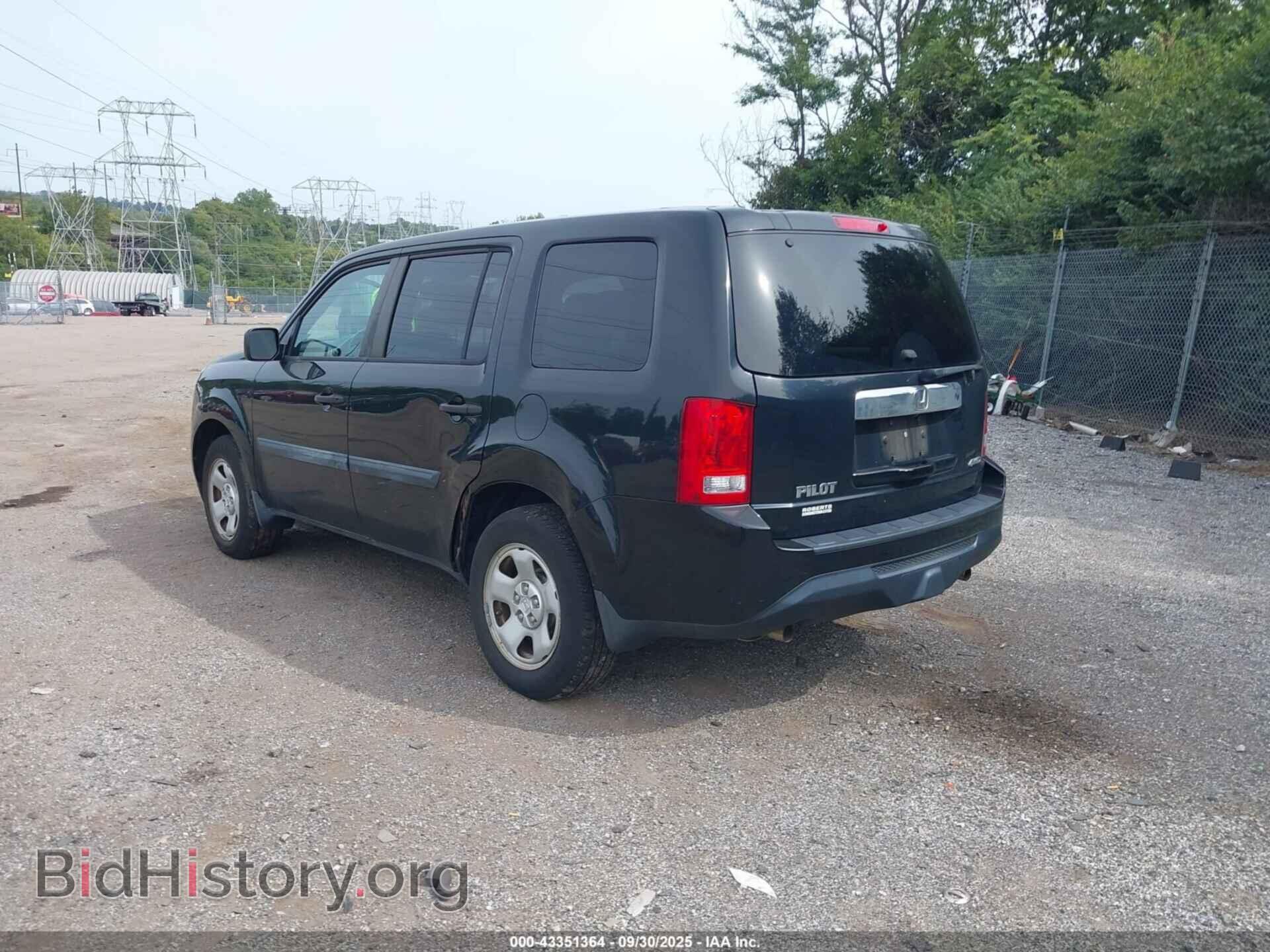 2013 HONDA PILOT - VIN: 5FNYF4H24DB064371 - Фото 3