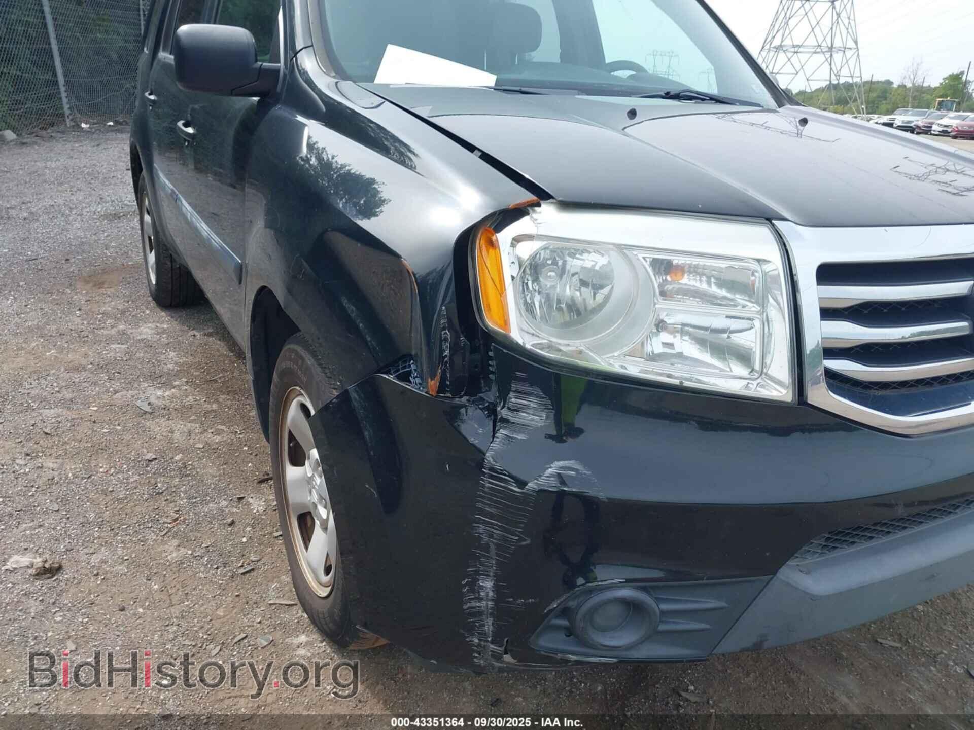 2013 HONDA PILOT - VIN: 5FNYF4H24DB064371 - Фото 6
