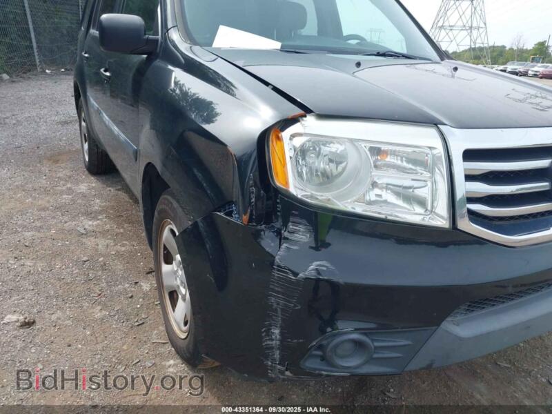 2013 Honda PILOT (VIN 5FNYF4H24DB064371) — фото 6 из 17