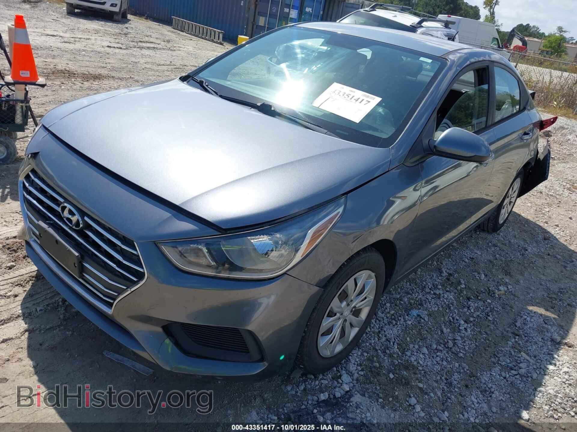 2020 HYUNDAI ACCENT - VIN: 3KPC24A6XLE106159 - Фото 2