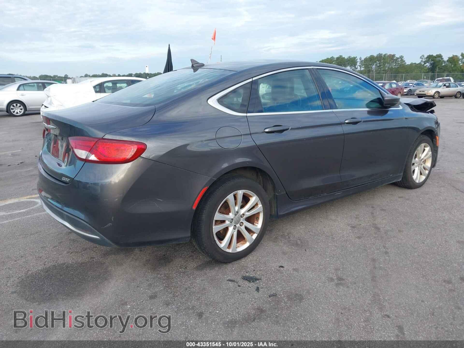 2016 CHRYSLER 200 - VIN: 1C3CCCAB0GN196061 - Фото 4