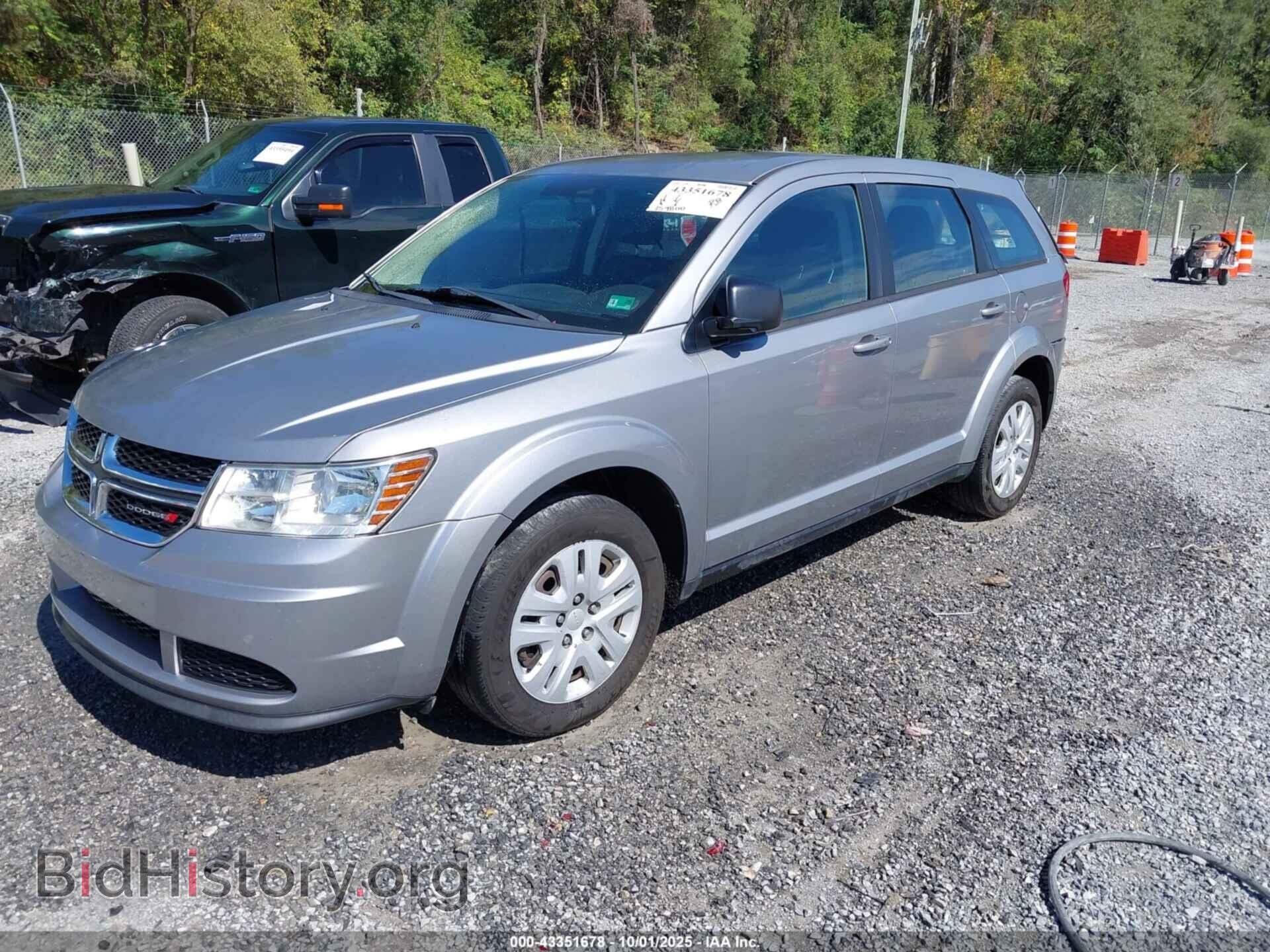 2015 DODGE JOURNEY - VIN: 3C4PDCAB2FT542619 - Фото 2
