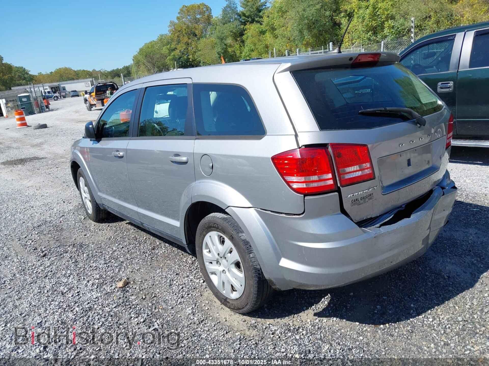 2015 DODGE JOURNEY - VIN: 3C4PDCAB2FT542619 - Фото 3