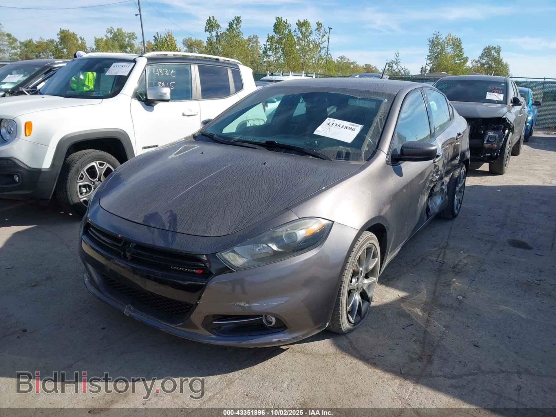2015 DODGE DART - VIN: 1C3CDFBB6FD146637 - Фото 2